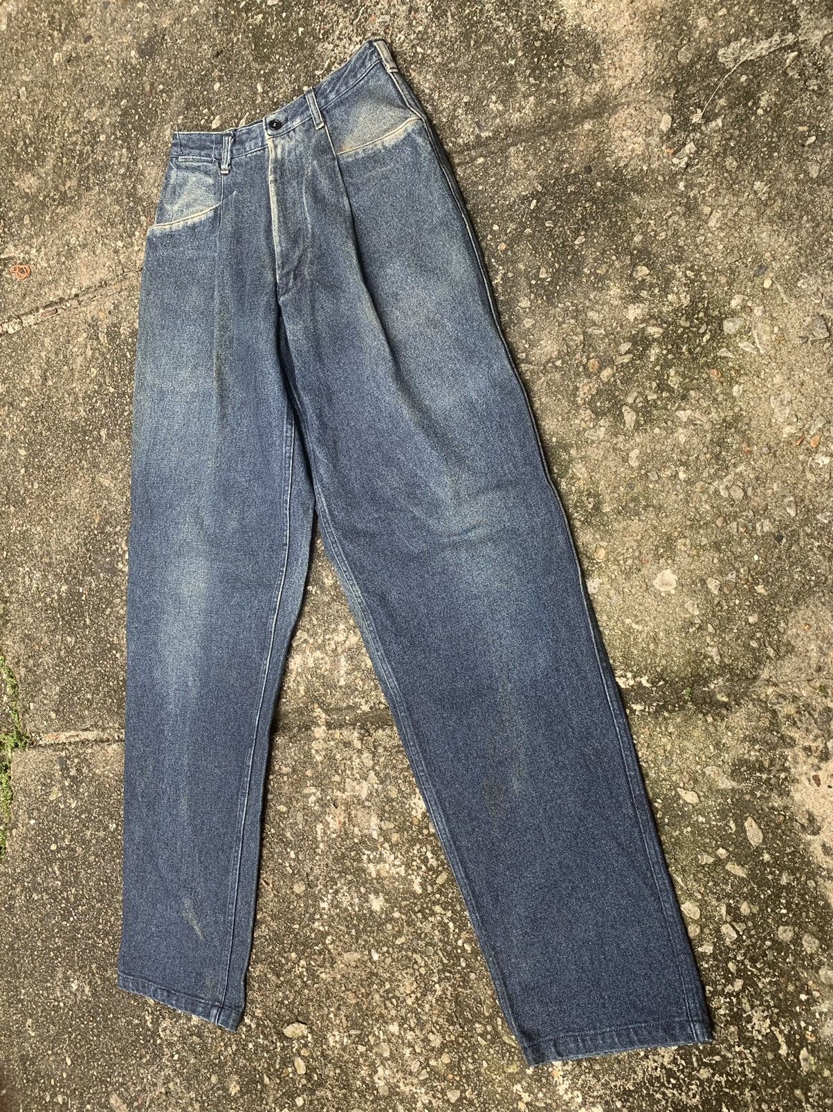 Y's Yohji Yamamoto Y’s Denim Pants Size 24" / US 00 / IT 34 - 4 Thumbnail