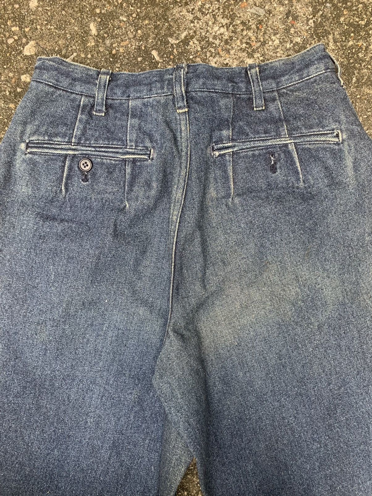Y's Yohji Yamamoto Y’s Denim Pants Size 24" / US 00 / IT 34 - 18 Thumbnail