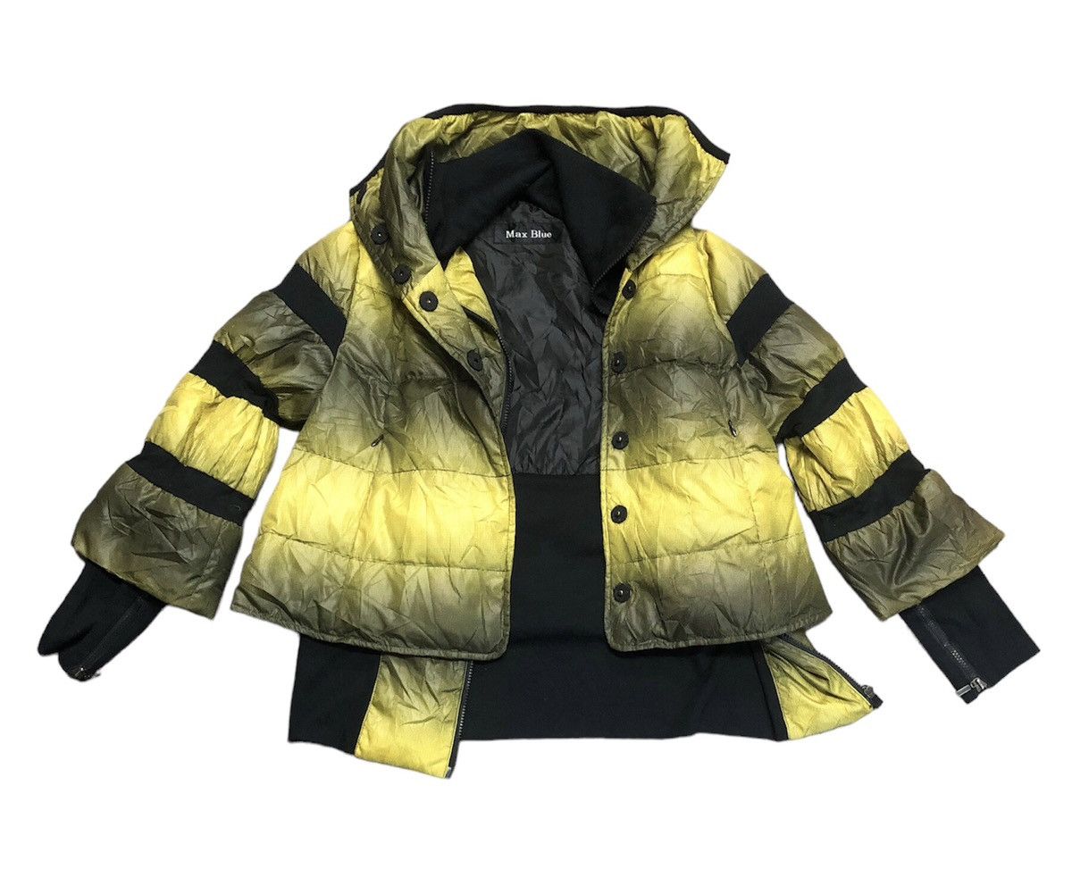 Japanese Brand × Vintage MAX BLUE PUFFER JACKET Size M / US 6-8 / IT 42-44 - 4 Thumbnail
