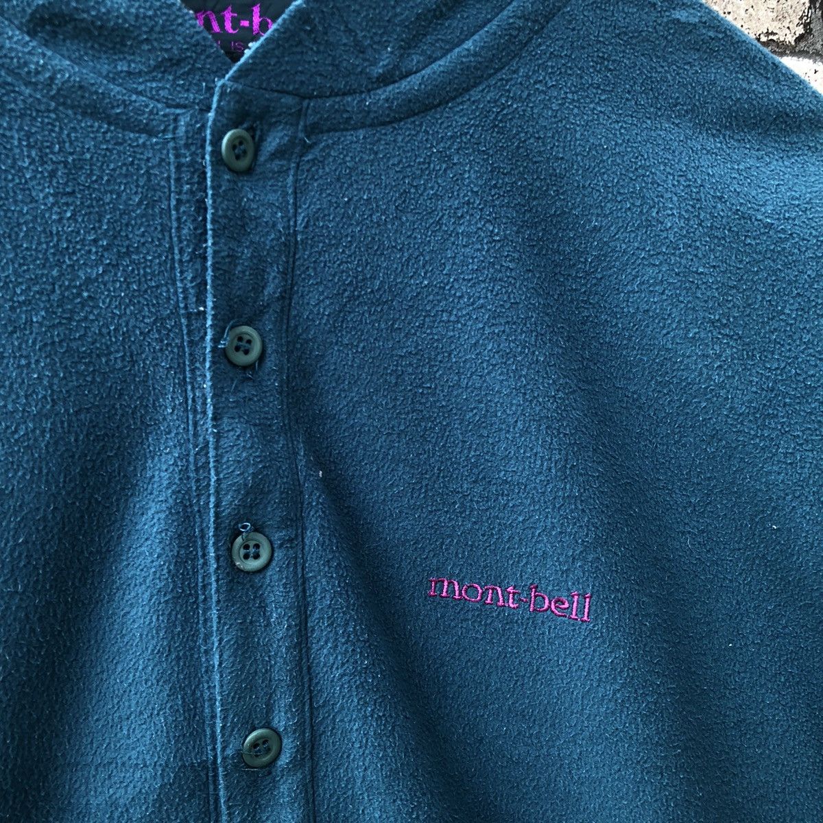 Montbell Vintage Montbell Turqoise Long Sleeve Fleece Size US XL / EU 56 / 4 - 4 Thumbnail