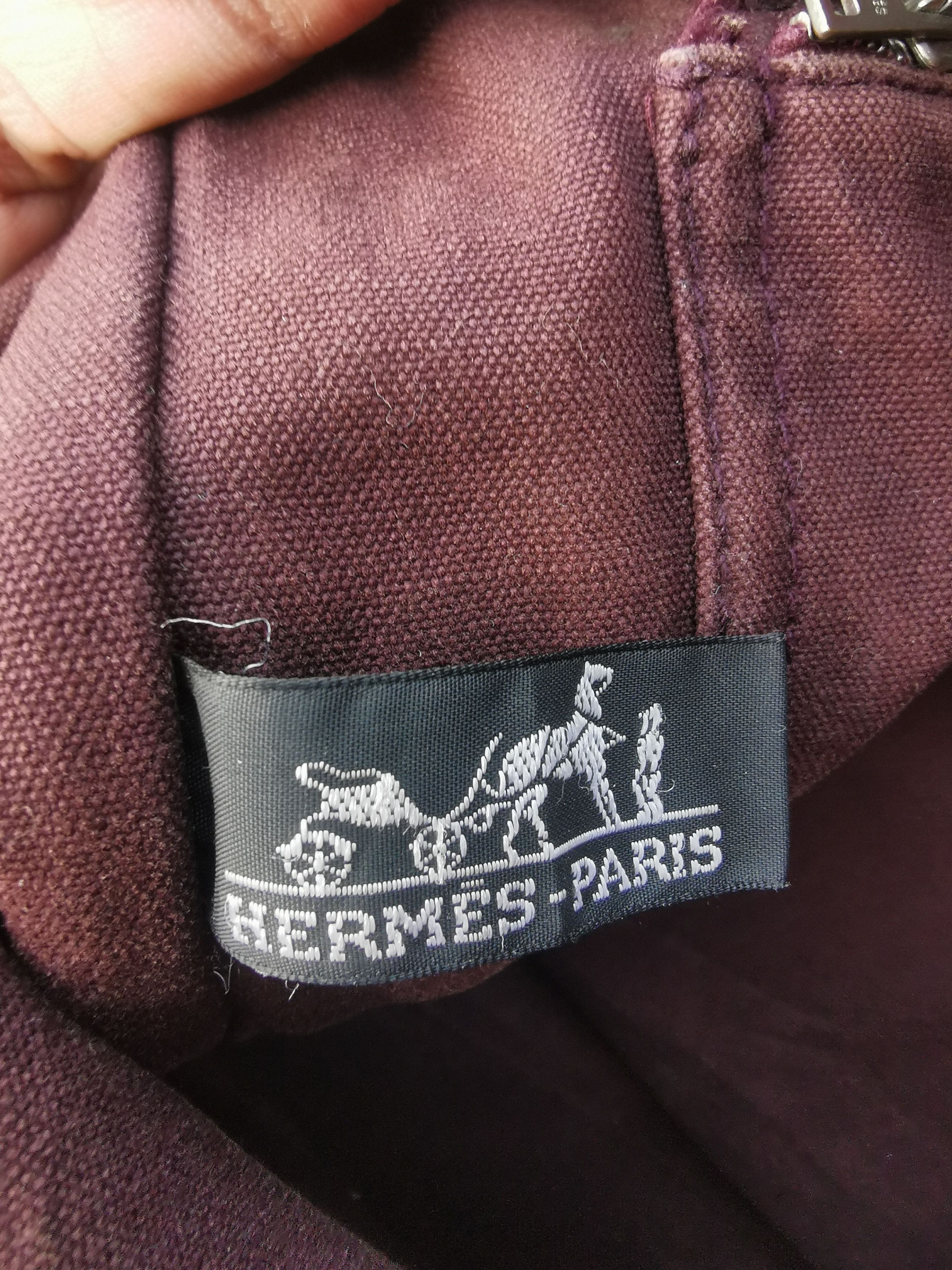 Designer × Hermes × Vintage Authentic Vintage Hermes Paris Tote Bag Size ONE SIZE - 7 Thumbnail