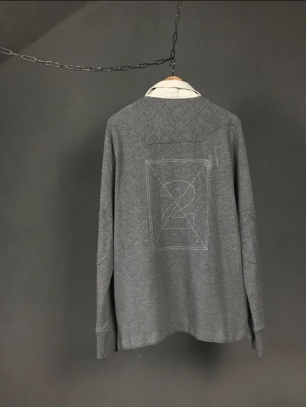 Nike Nike x Hooker’s Jersey streetwear vintage rugby sweatshirt Size US L / EU 52-54 / 3 - 12 Thumbnail