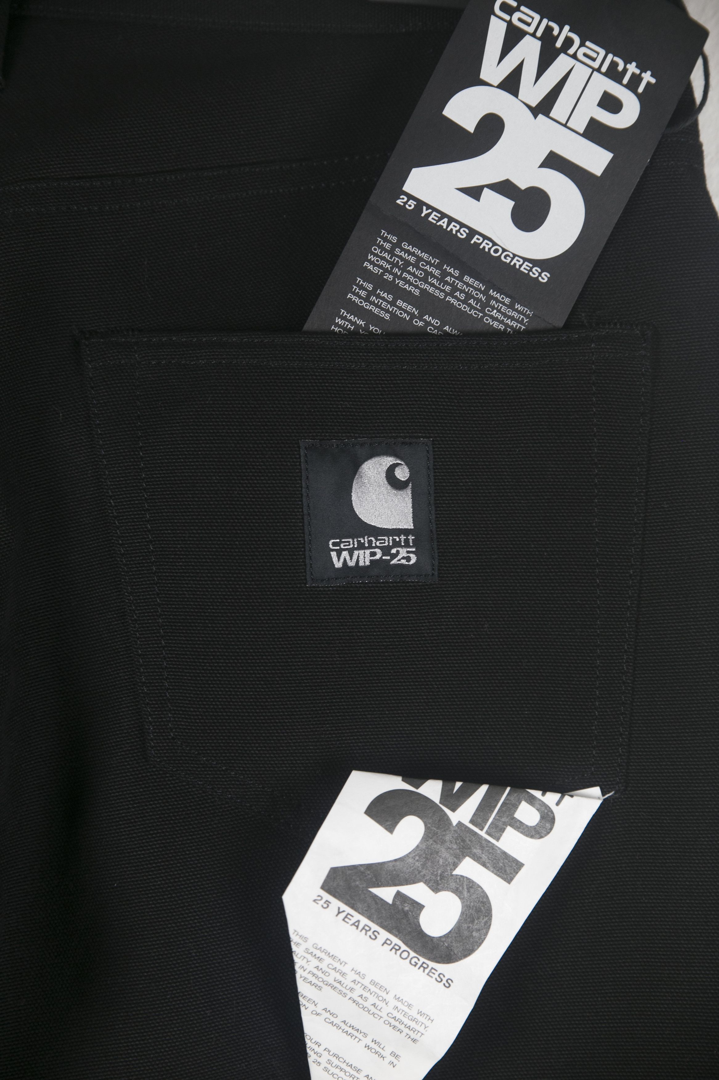 Carhartt Wip NWT Carhartt WIP 25 Klondike Pant XXV Dearborn Black 30x32 Size US 30 / EU 46 - 2 Thumbnail