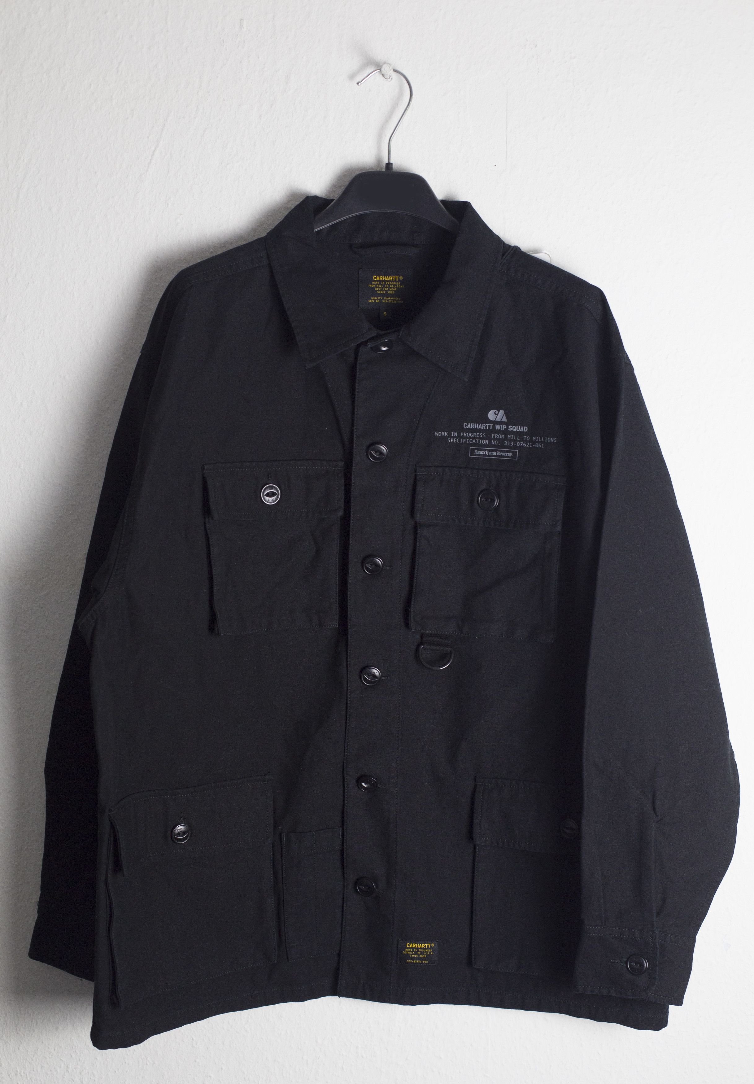 トップス PALACE Carhartt Milford Shirt Black L Palace Carhartt Wip Milford Shirt Black - Palace Carhartt