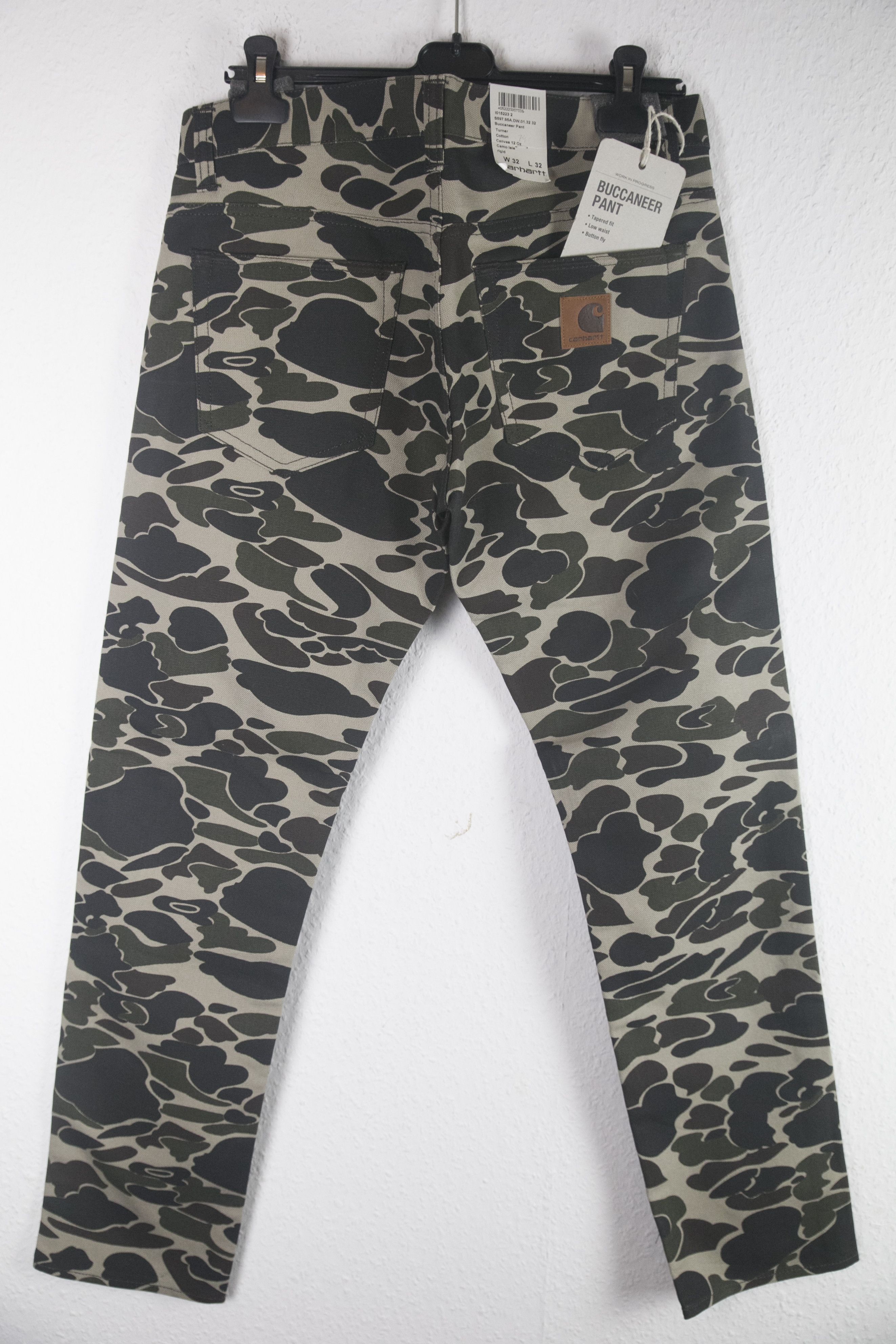 Carhartt Wip NWT Carhartt WIP BUCCANEER PANT Turner Camo Isle W32 L32 Size US 32 / EU 48 - 1 Thumbnail