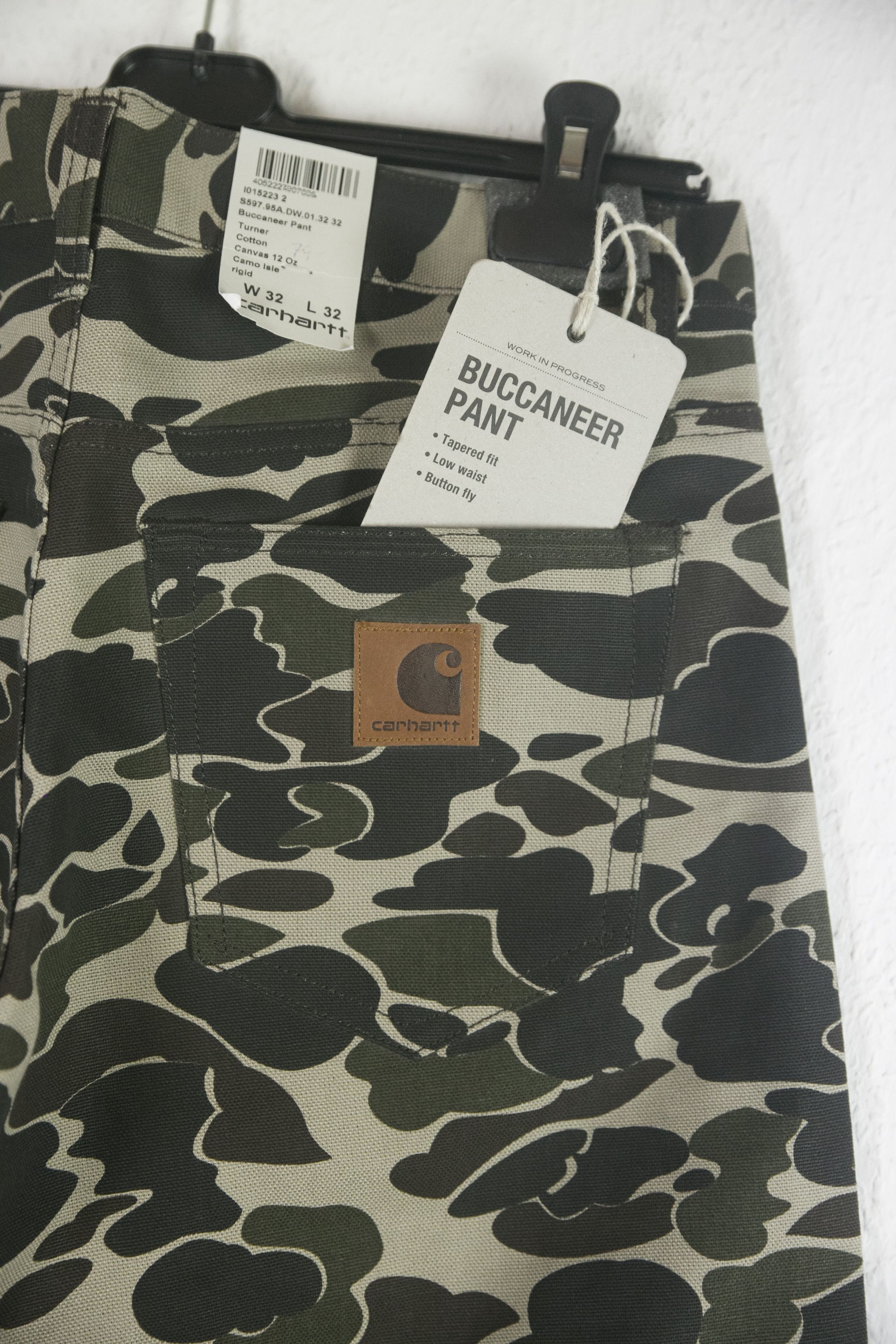 Carhartt Wip NWT Carhartt WIP BUCCANEER PANT Turner Camo Isle W32 L32 Size US 32 / EU 48 - 2 Thumbnail