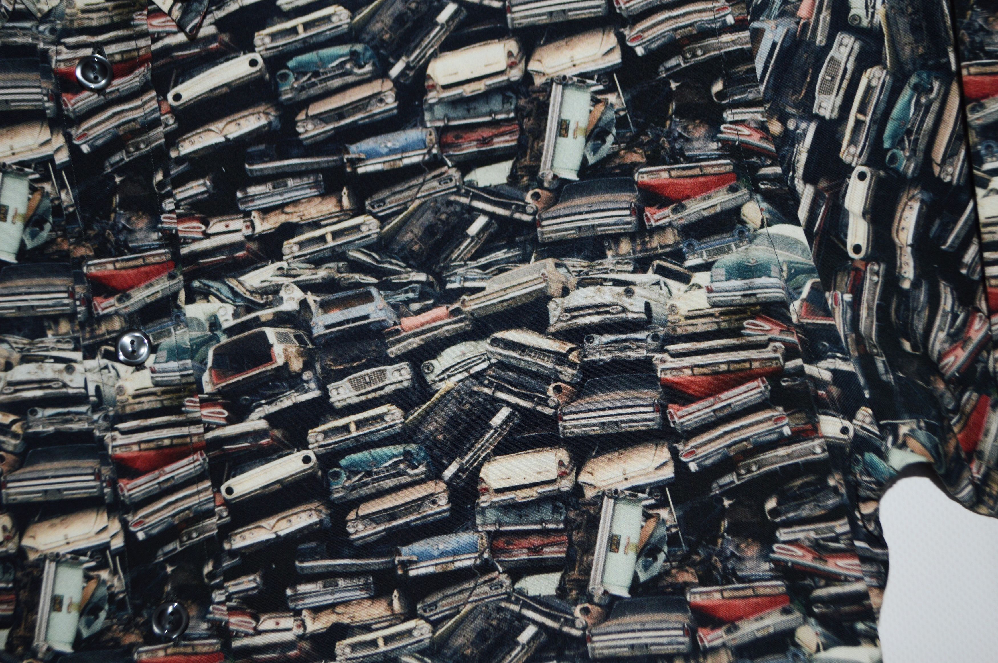 Eton Eton Car Junkyard Print Cotton Shirt Size US S / EU 44-46 / 1 - 4 Thumbnail