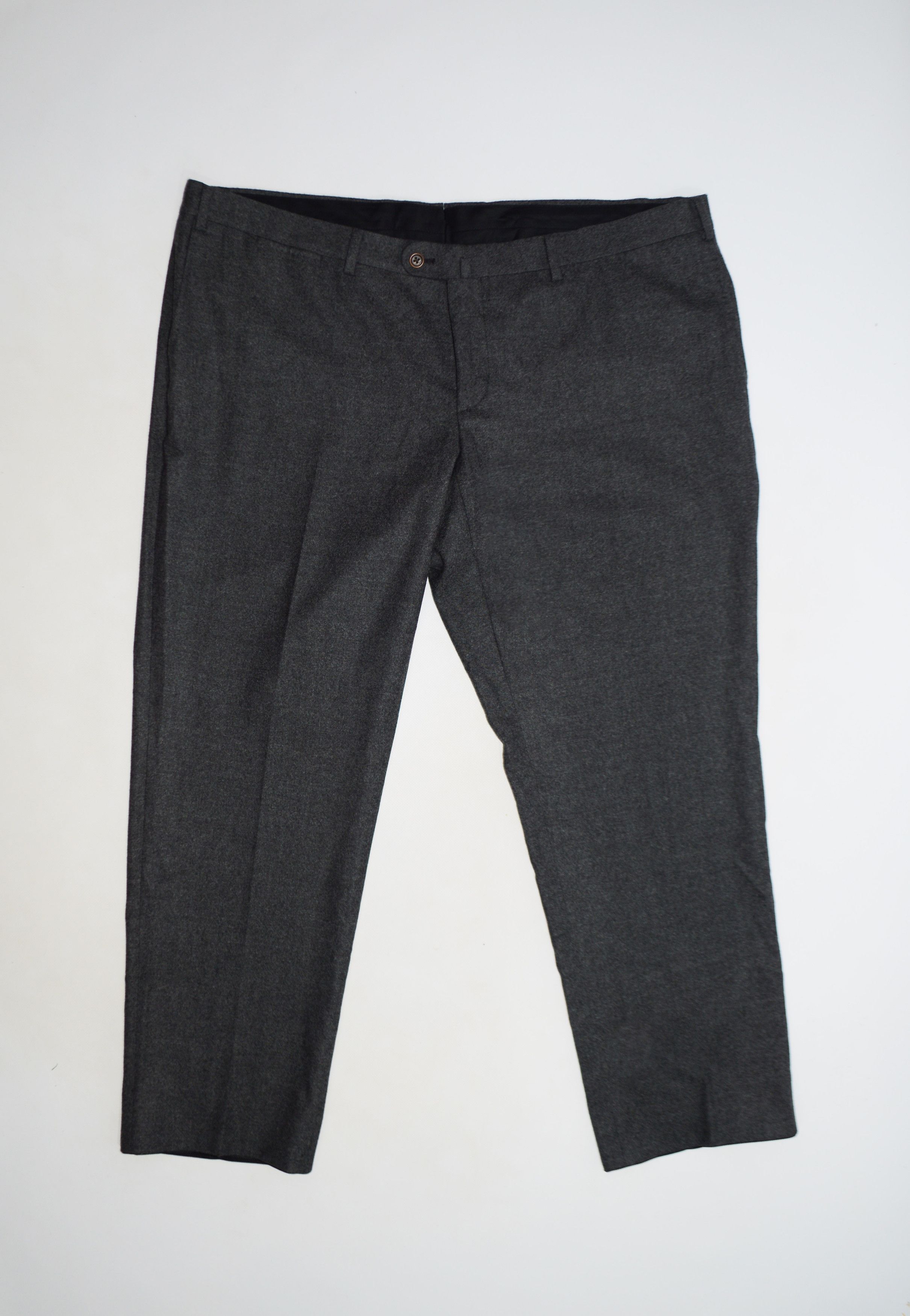 Suitsupply SUITSUPPLY Lazio Pure Wool Gray Trousers Size US 42 / EU 58 - 1 Thumbnail