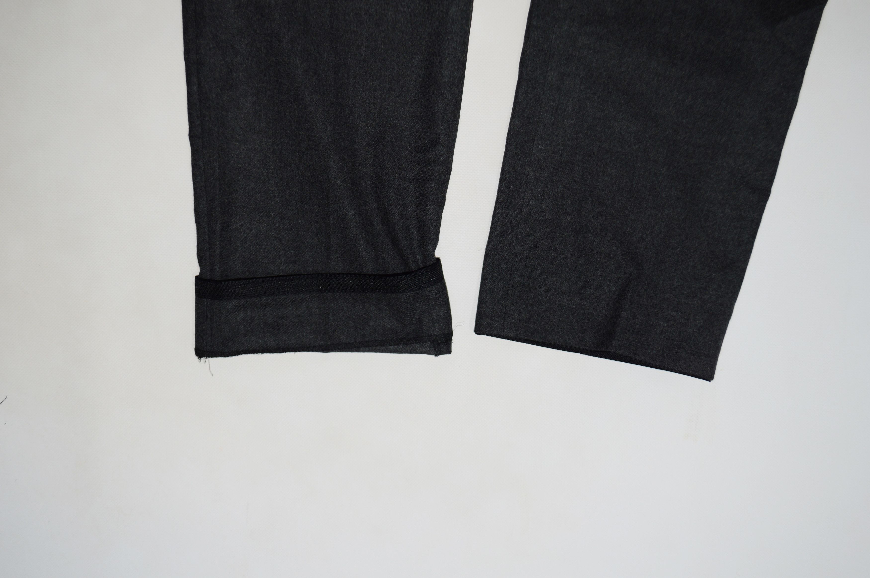 Suitsupply SUITSUPPLY Lazio Pure Wool Gray Trousers Size US 42 / EU 58 - 6 Thumbnail