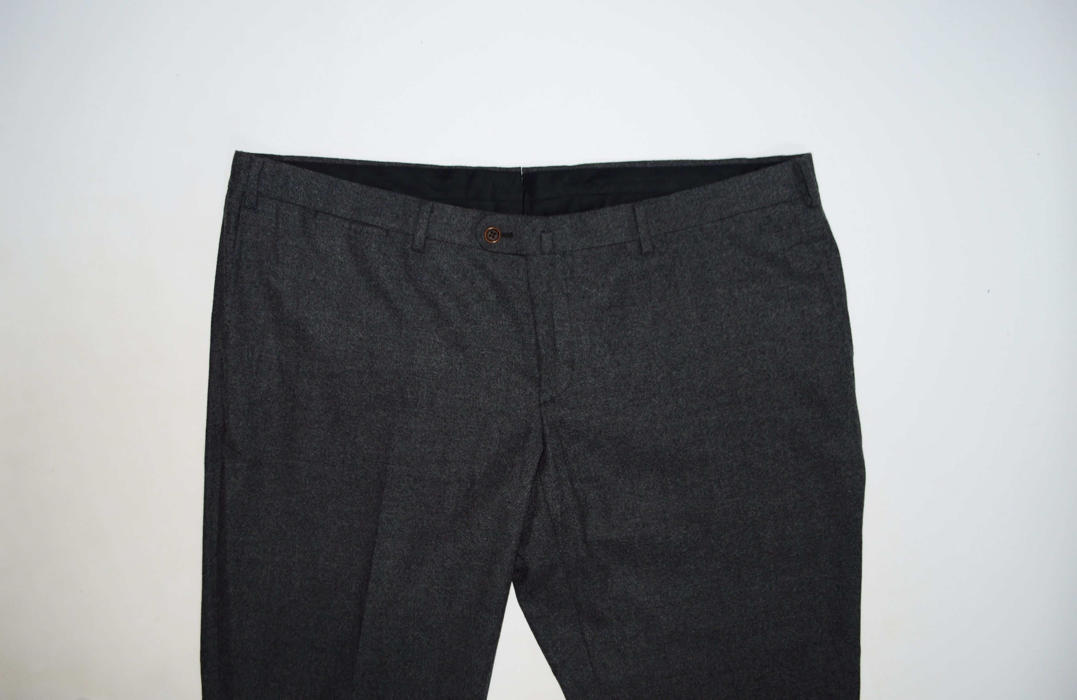 Suitsupply SUITSUPPLY Lazio Pure Wool Gray Trousers Size US 42 / EU 58 - 2 Thumbnail