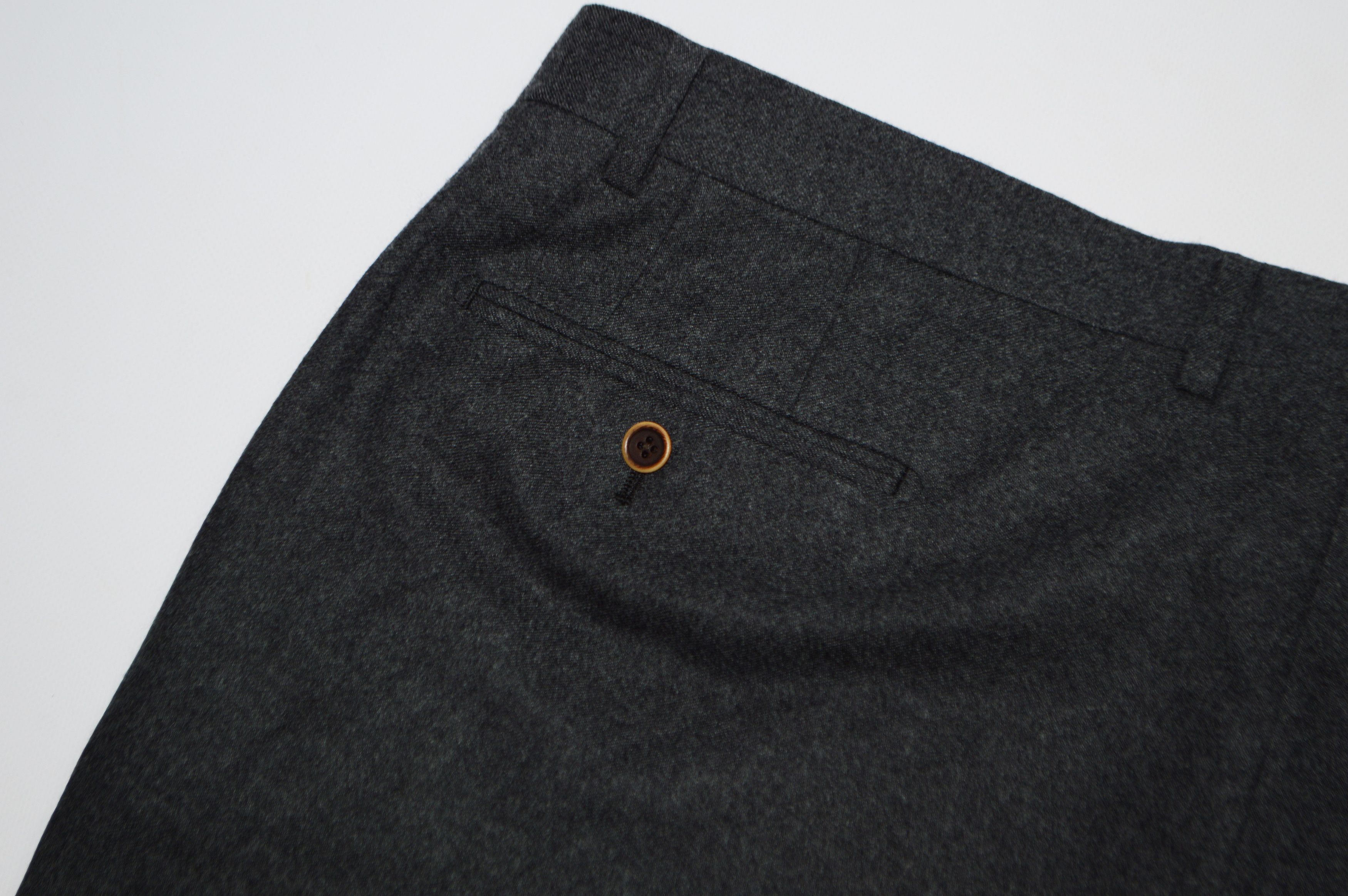 Suitsupply SUITSUPPLY Lazio Pure Wool Gray Trousers Size US 42 / EU 58 - 8 Thumbnail