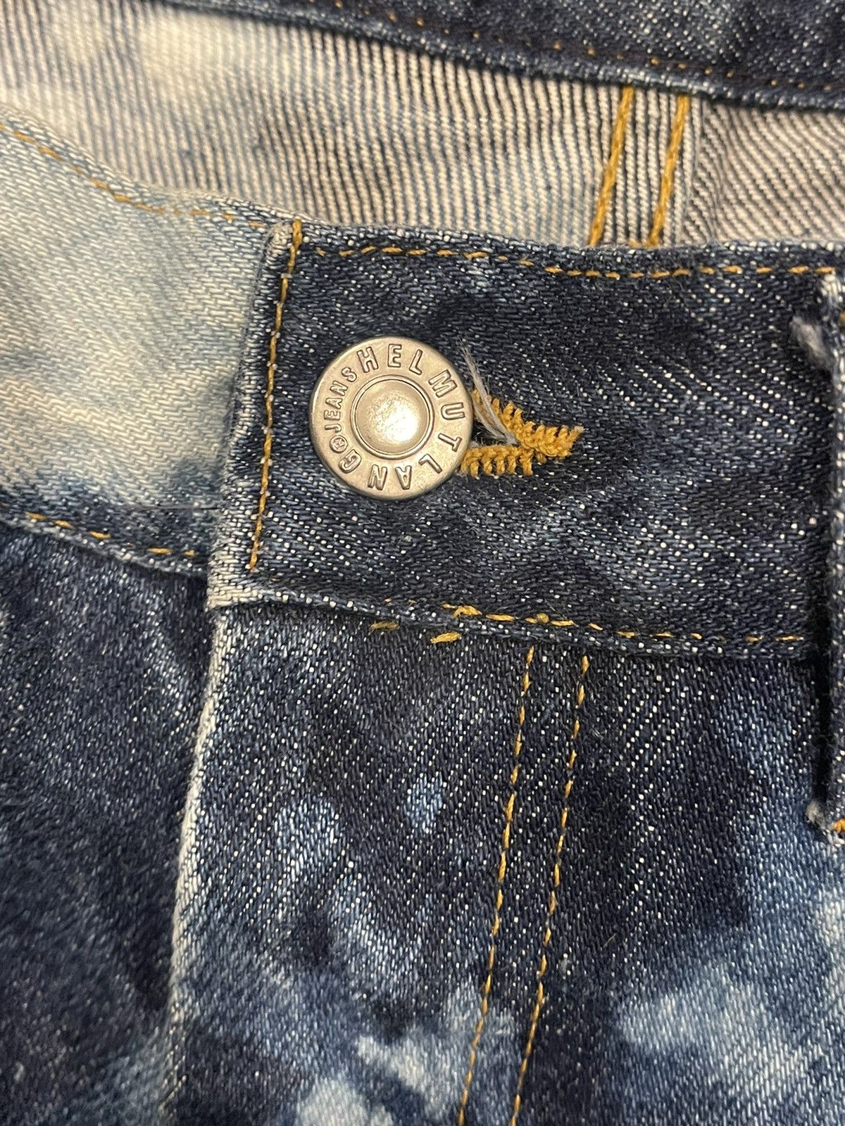 Helmut Lang Helmut Lang Bleach Denim 1996 Size US 29 - 2 Thumbnail