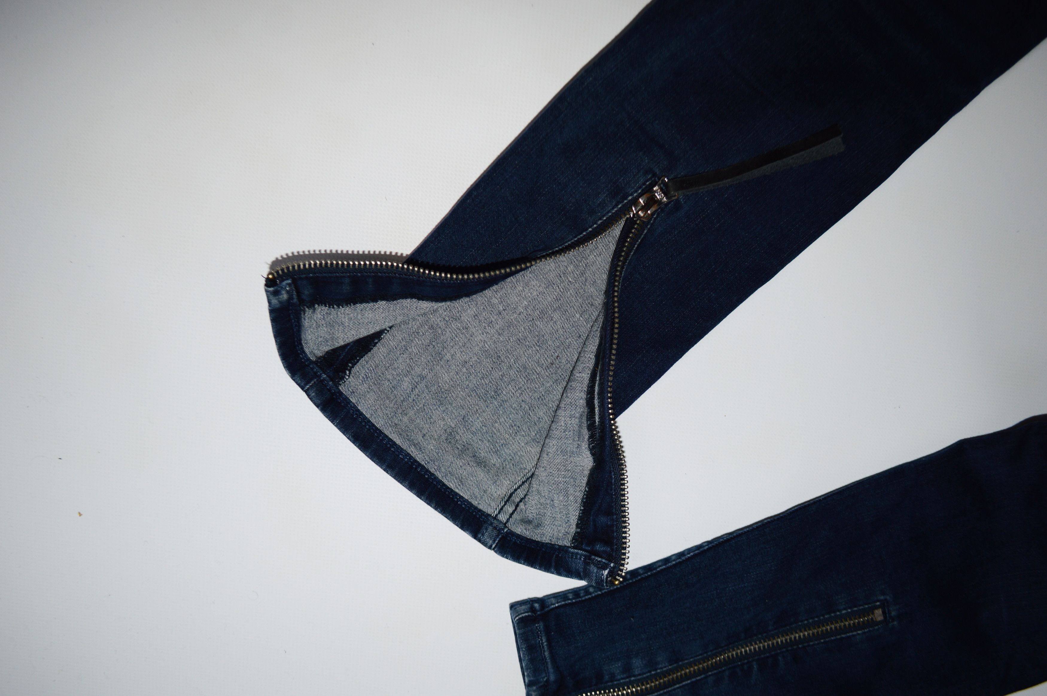 Acne Studios Acne Studios Skin 5 Pistol Blue Zip Women Jeans Size 27" / US 4 / IT 40 - 9 Thumbnail