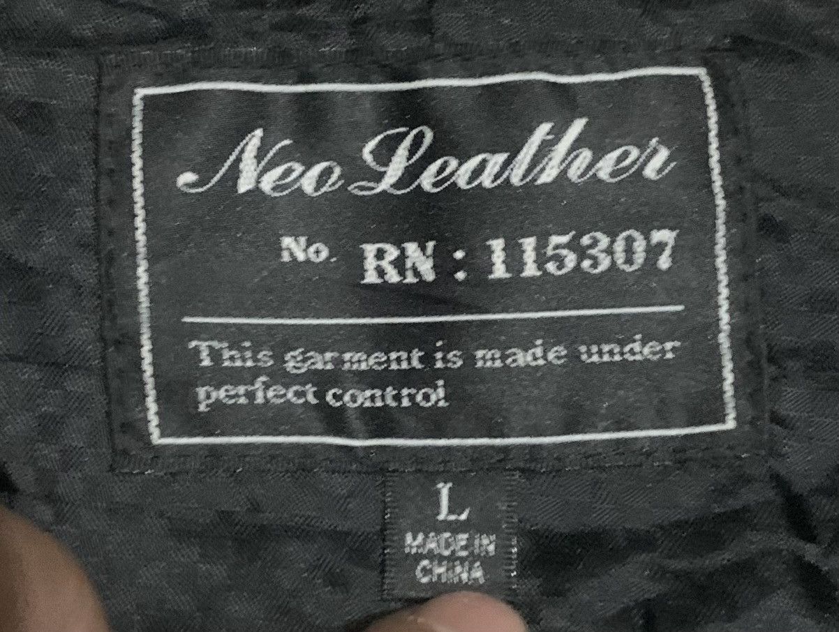 Japanese Brand Uniqlo Neo Leather Motocylce Jacket Dark Brown Size US M / EU 48-50 / 2 - 3 Thumbnail