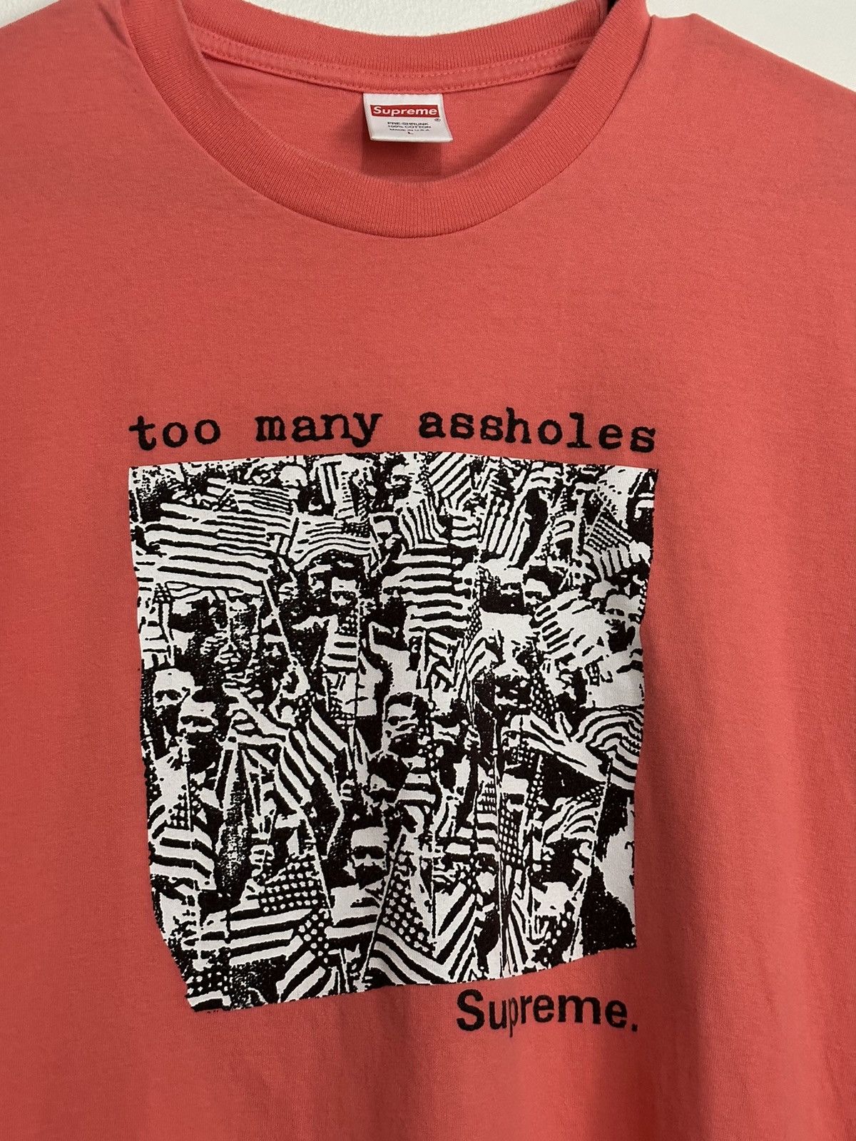 Supreme Supreme Too Many Assholes Tee Size US L / EU 52-54 / 3 - 2 Thumbnail