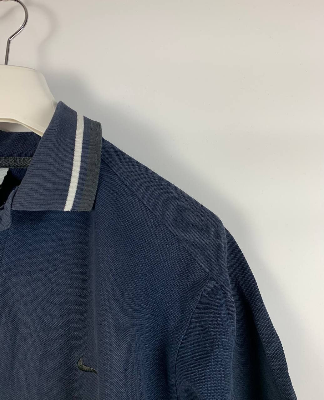 Nike Nike Vintage polos blue coton M Size US M / EU 48-50 / 2 - 5 Thumbnail