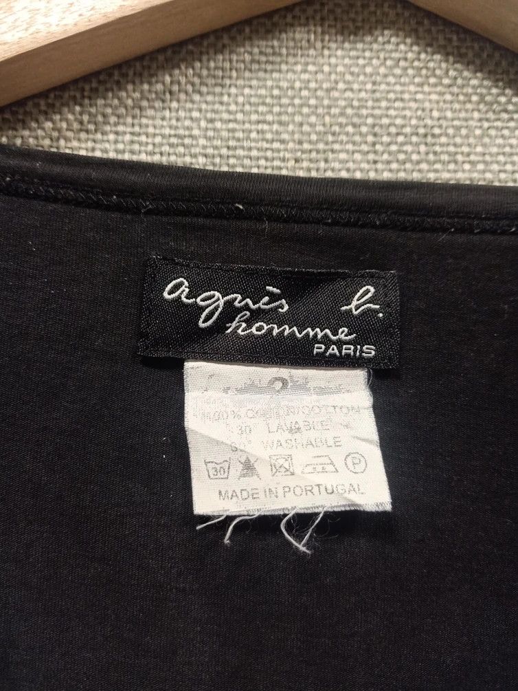 Designer × agnes b. T shirt agnes b homme made in portugal Size US M / EU 48-50 / 2 - 3 Thumbnail