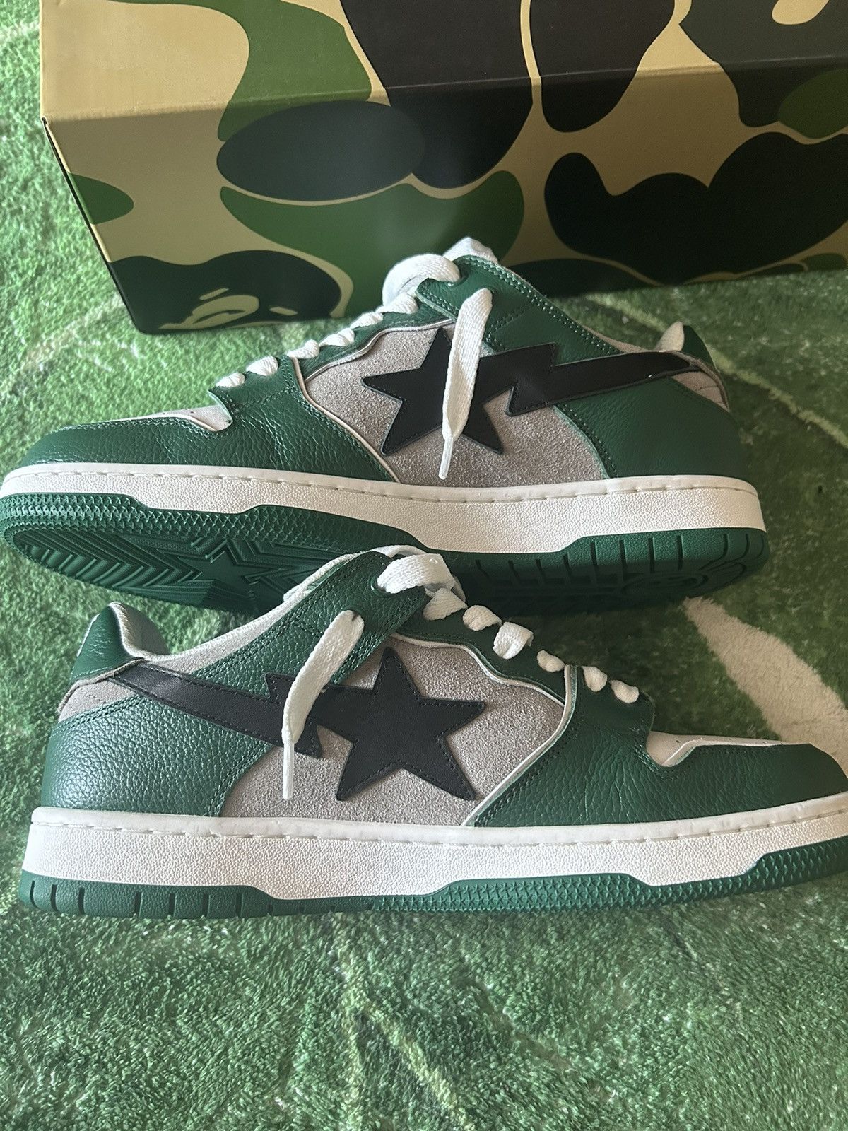 Bape BAPE SK8 STA #1 - GREEN Size US 9.5 / EU 42-43 - 2 Thumbnail