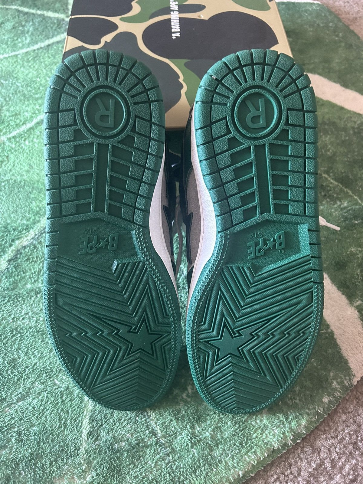 Bape BAPE SK8 STA #1 - GREEN Size US 9.5 / EU 42-43 - 5 Thumbnail