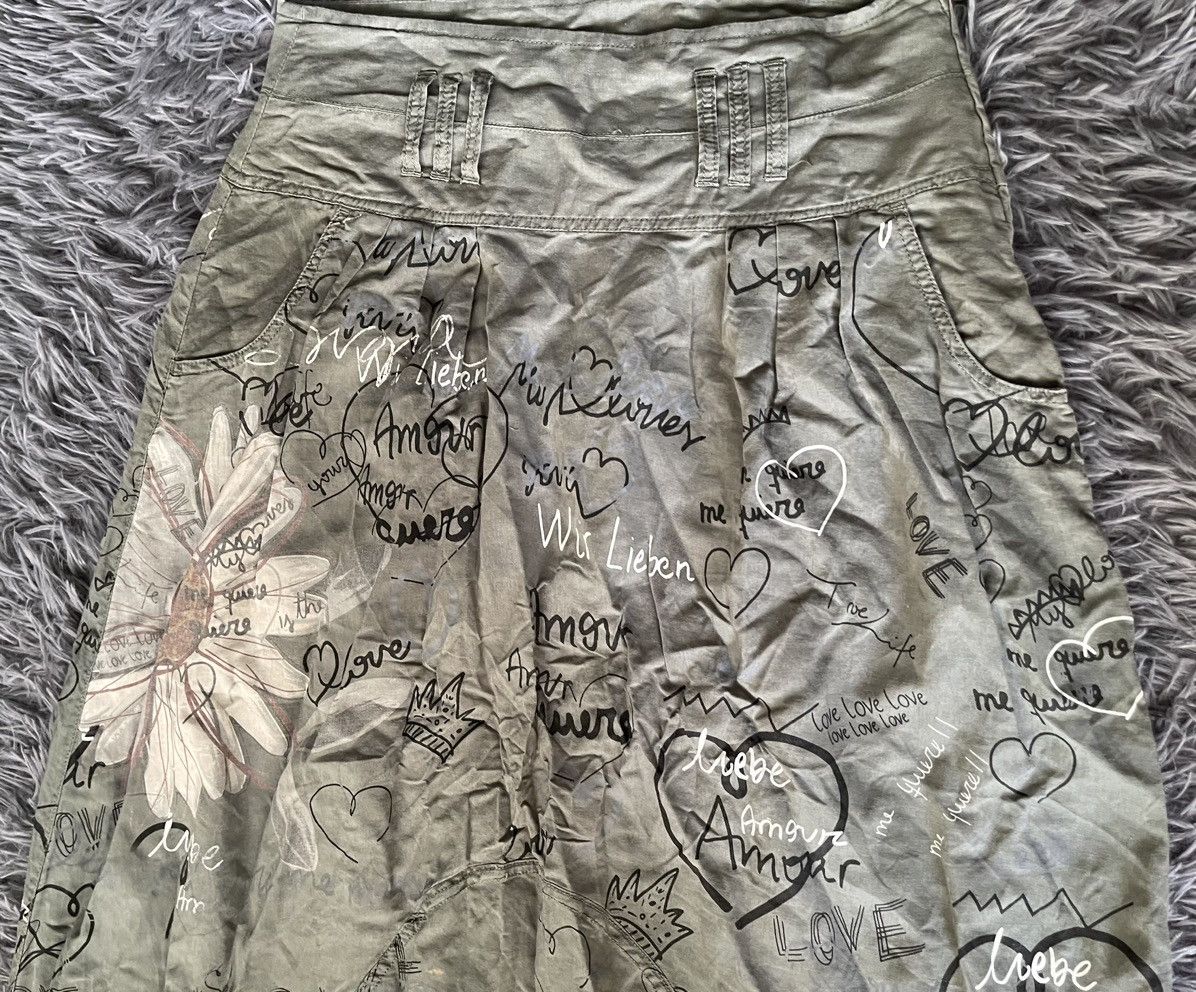 Desigual × Vintage Desigual Y2K vintage harem baggy fit pants Size 26" / US 2 / IT 38 - 3 Thumbnail