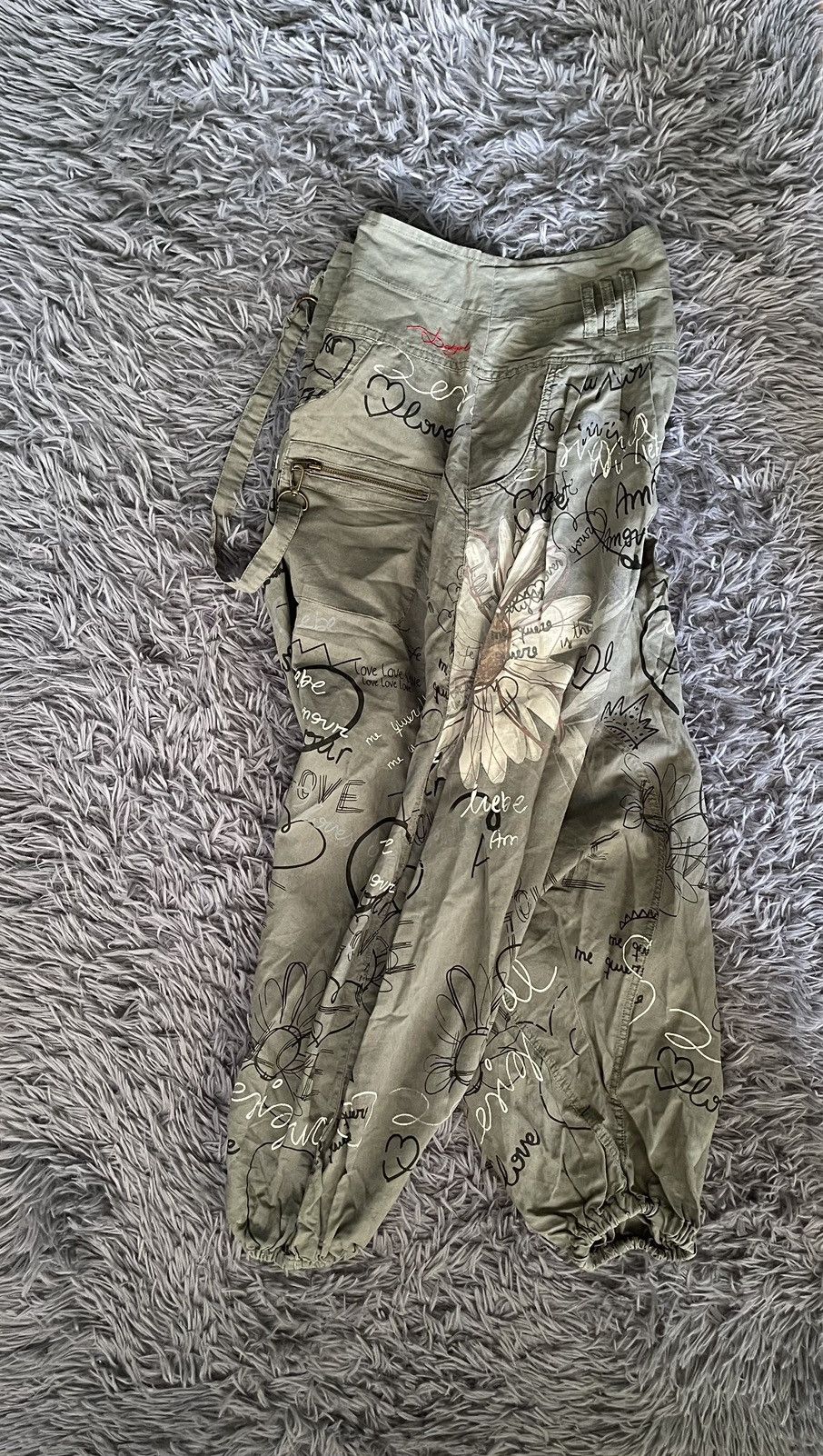 Desigual × Vintage Desigual Y2K vintage harem baggy fit pants Size 26" / US 2 / IT 38 - 1 Thumbnail