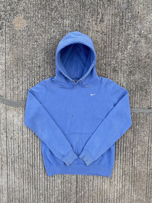 Baby blue nike hoodie vintage hot sale