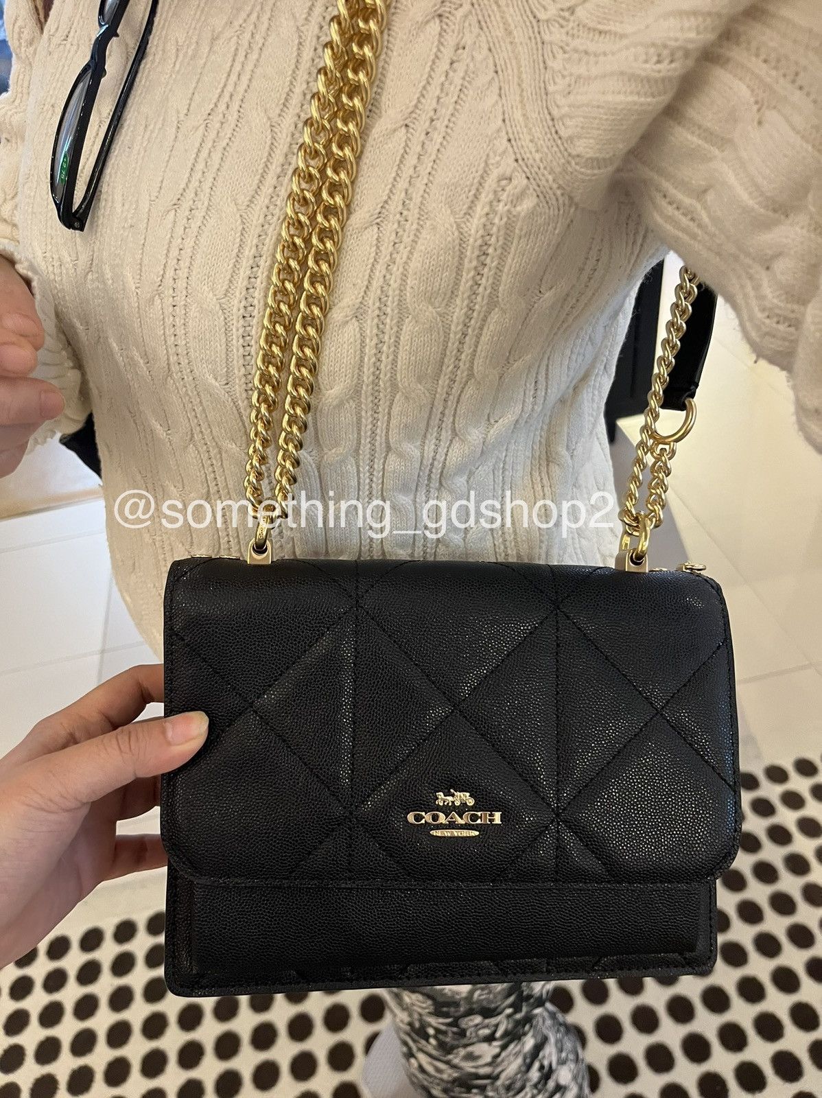 Coach Coach klare quilted foldover crossbody bag Size ONE SIZE - 5 Thumbnail