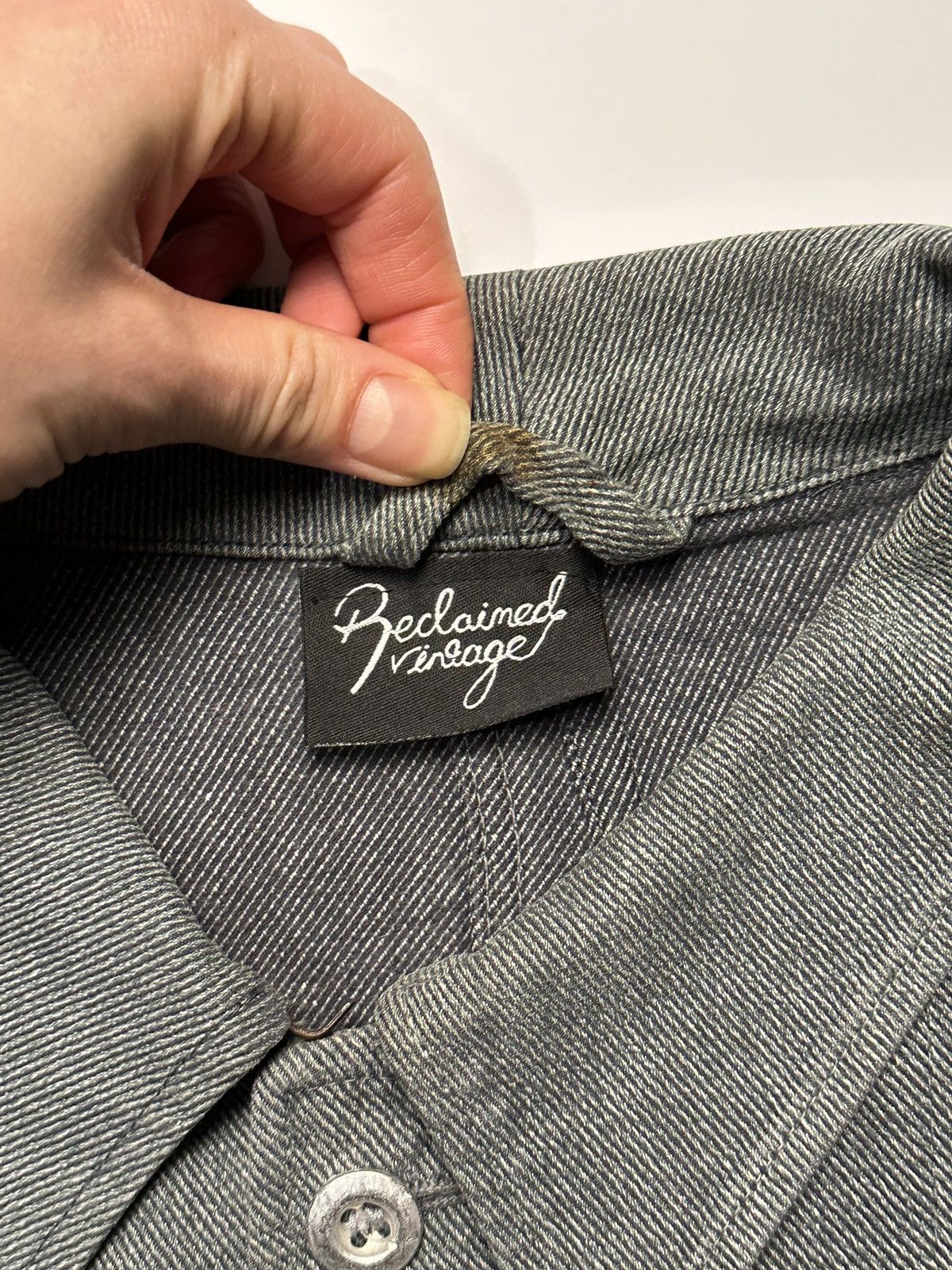 Vintage 🚨🚨FAST SALE🚨🚨Swiss Army Work Denim Jacket Size US XL / EU 56 / 4 - 6 Thumbnail