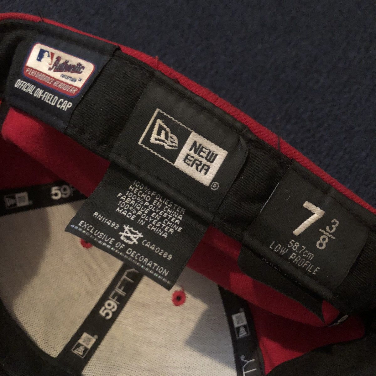 New Era Washington Nationals New Era World Series Champions Fitted Size ONE SIZE - 5 Thumbnail