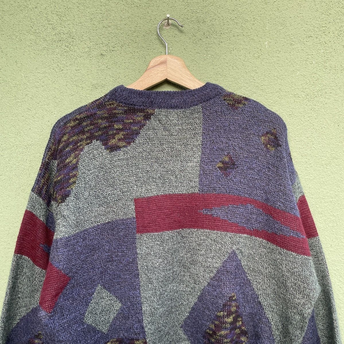 Japanese Brand Vintage KICK BROWN Rare Design Knitwear Sweater Jumper Size US L / EU 52-54 / 3 - 10 Thumbnail
