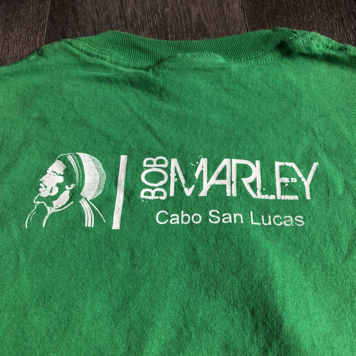 Bob Marley Vintage 1990s Bob Marley The Wailers Cabo San Lucas T Shirt Size US XL / EU 56 / 4 - 5 Thumbnail