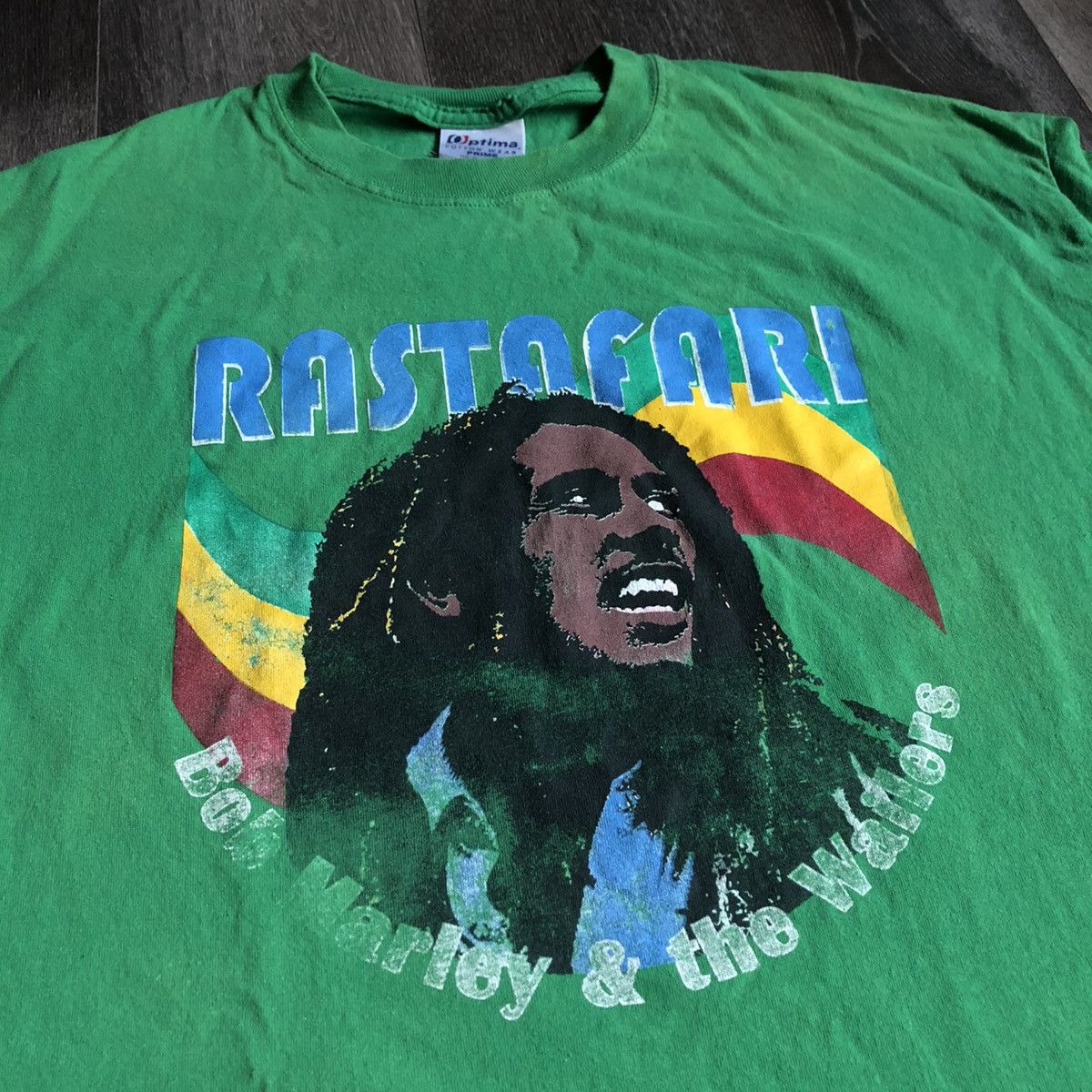 Bob Marley Vintage 1990s Bob Marley The Wailers Cabo San Lucas T Shirt Size US XL / EU 56 / 4 - 1 Thumbnail