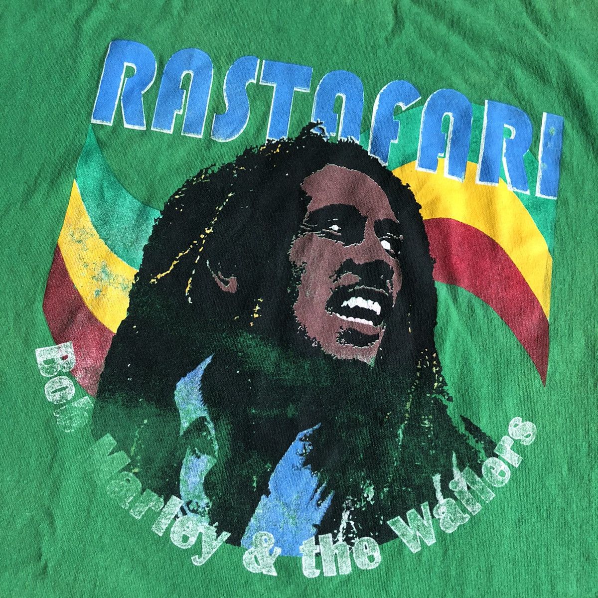 Bob Marley Vintage 1990s Bob Marley The Wailers Cabo San Lucas T Shirt Size US XL / EU 56 / 4 - 3 Thumbnail