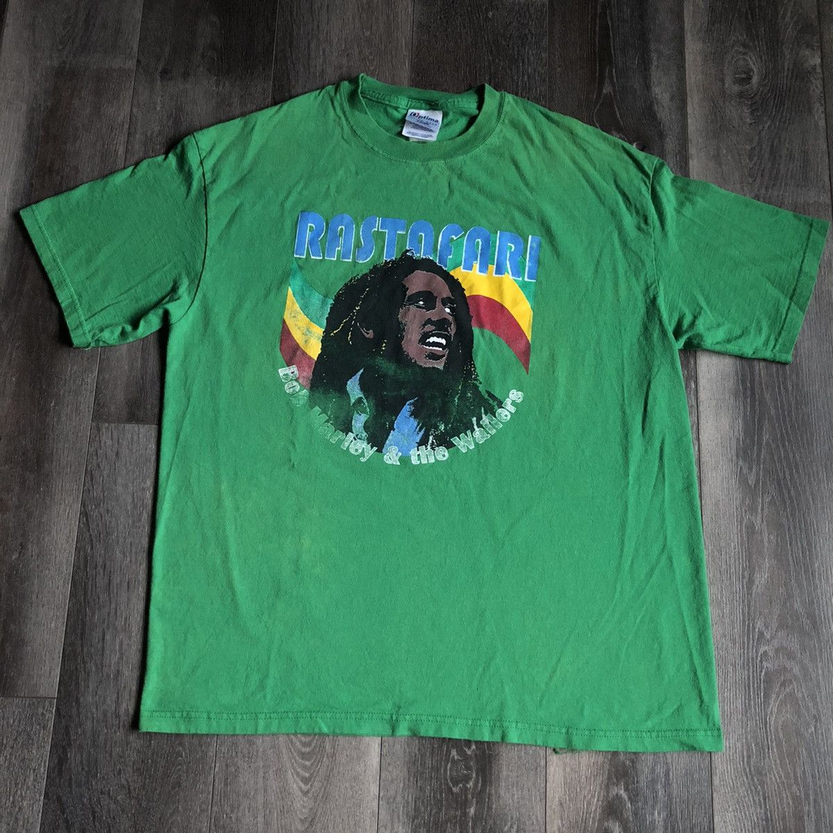 Bob Marley Vintage 1990s Bob Marley The Wailers Cabo San Lucas T Shirt Size US XL / EU 56 / 4 - 2 Thumbnail