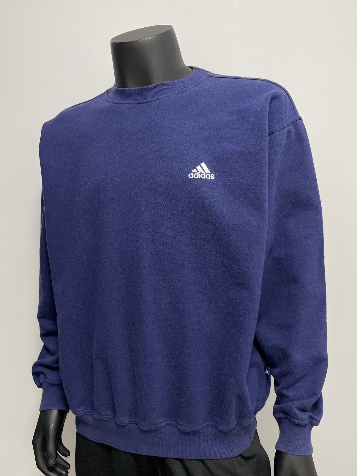 Adidas × Vintage Adidas Vintage 90s Sweatshirt Size US XL / EU 56 / 4 - 2 Thumbnail