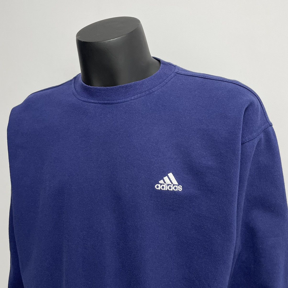 Adidas × Vintage Adidas Vintage 90s Sweatshirt Size US XL / EU 56 / 4 - 3 Thumbnail