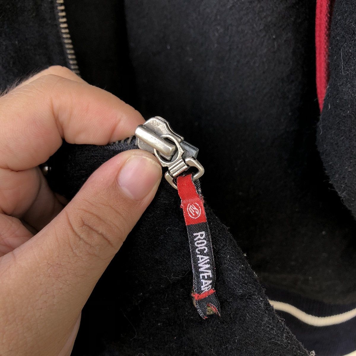 Japanese Brand VARSITY JACKET ROCAWEAR ROC DENIM CORP LIMITED EDITION Size US XXL / EU 58 / 5 - 16 Thumbnail
