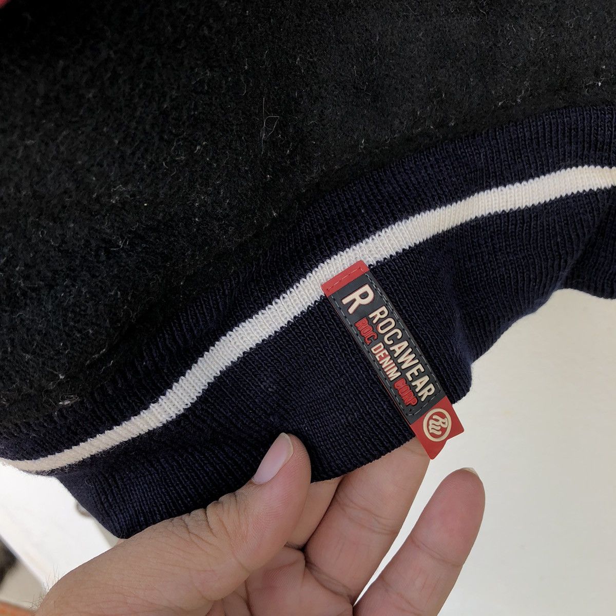 Japanese Brand VARSITY JACKET ROCAWEAR ROC DENIM CORP LIMITED EDITION Size US XXL / EU 58 / 5 - 10 Thumbnail