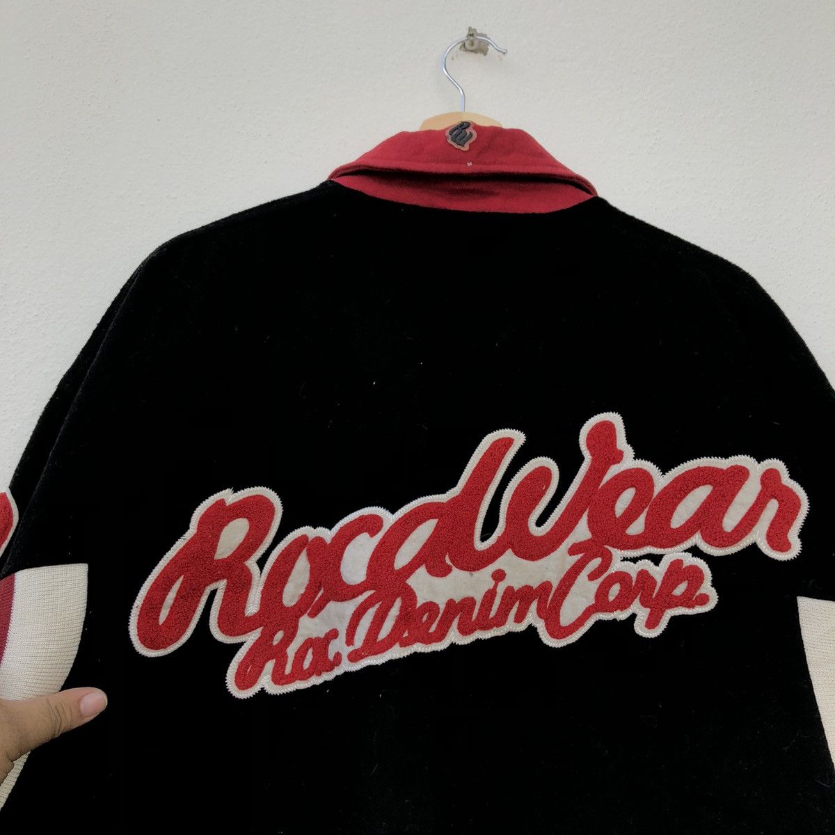 Japanese Brand VARSITY JACKET ROCAWEAR ROC DENIM CORP LIMITED EDITION Size US XXL / EU 58 / 5 - 13 Thumbnail