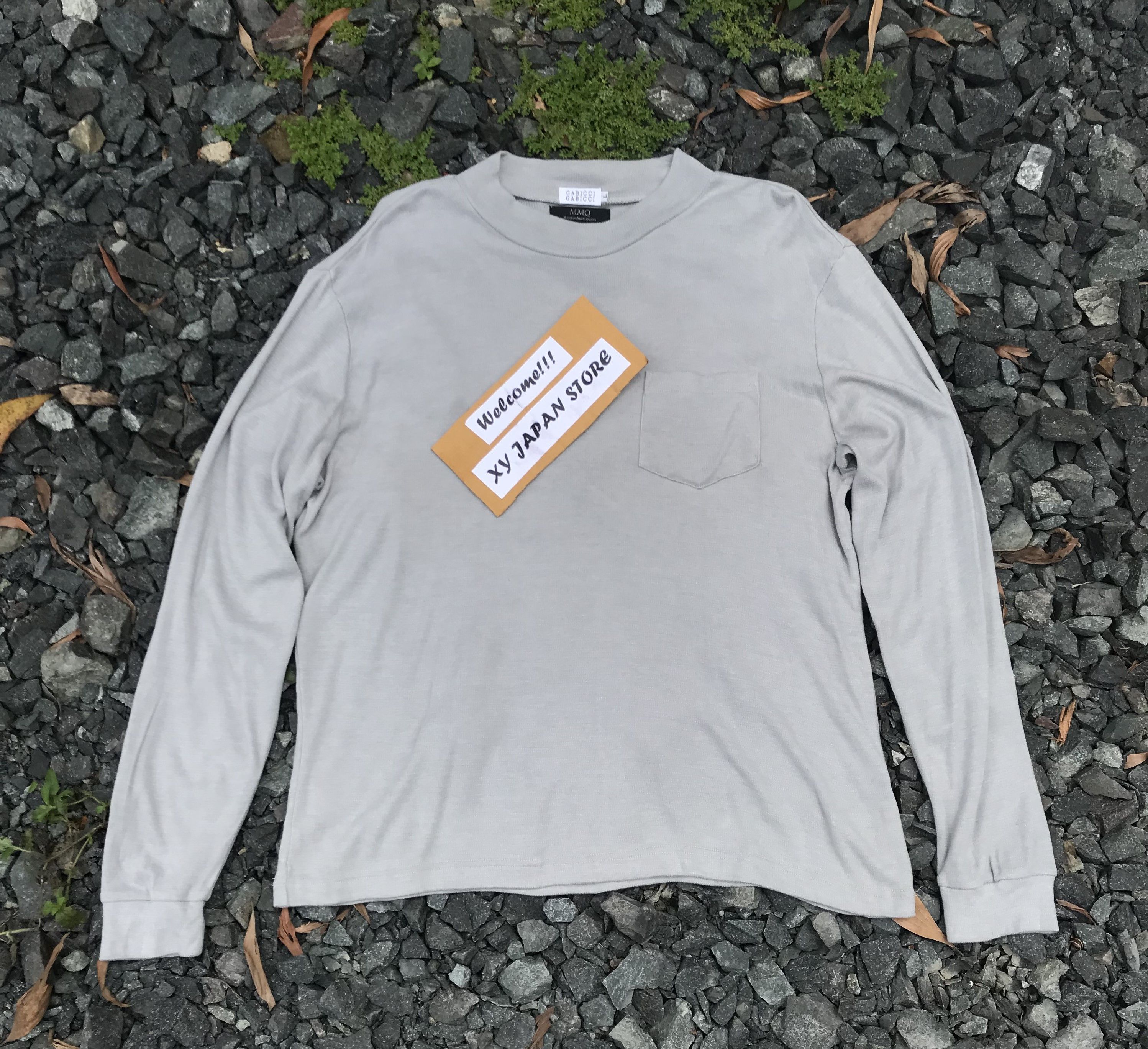 Designer × Gabicci × Japanese Brand Designer Maruhiro MMQ x Gabicci single pocket soft shirt Size US L / EU 52-54 / 3 - 1 Thumbnail