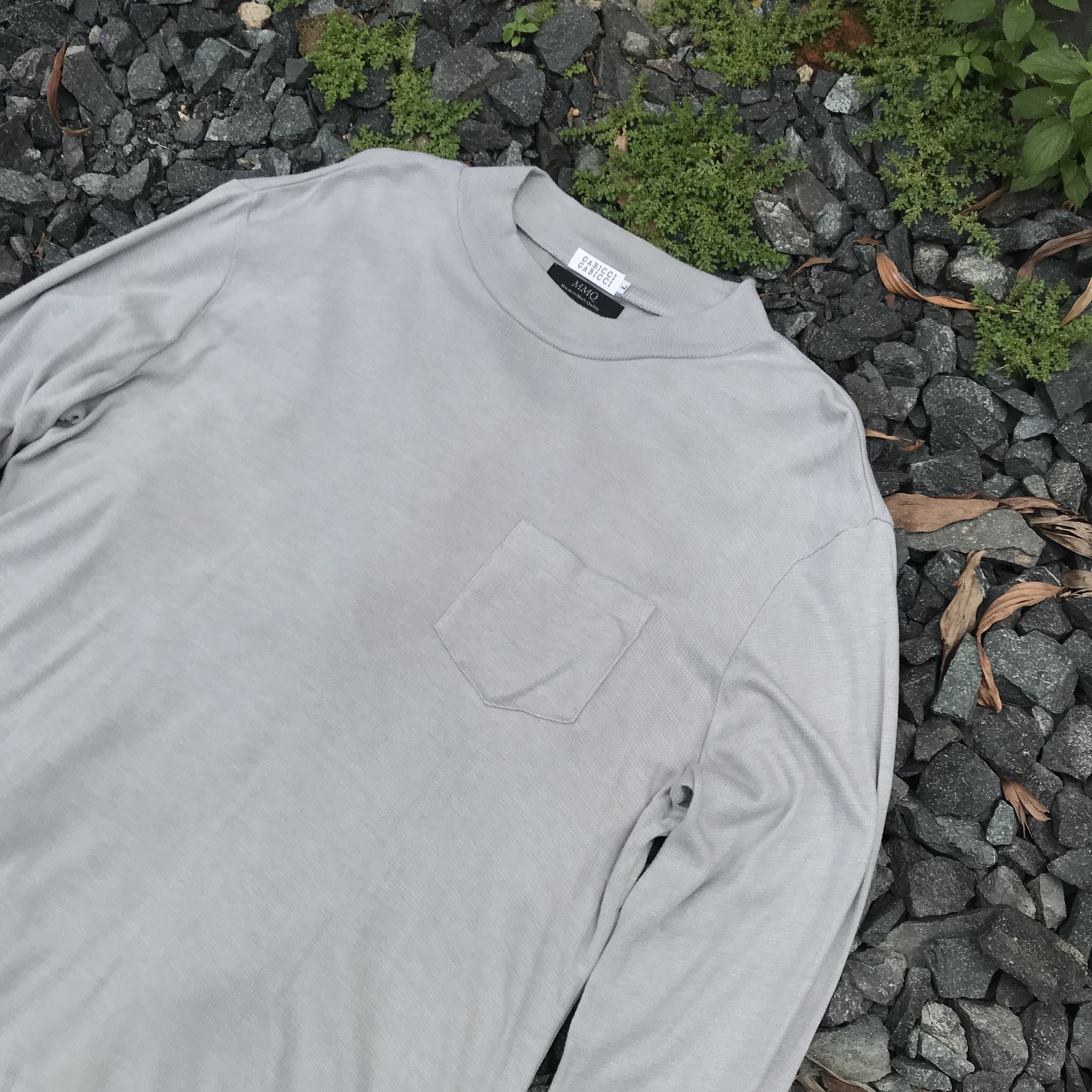 Designer × Gabicci × Japanese Brand Designer Maruhiro MMQ x Gabicci single pocket soft shirt Size US L / EU 52-54 / 3 - 2 Thumbnail