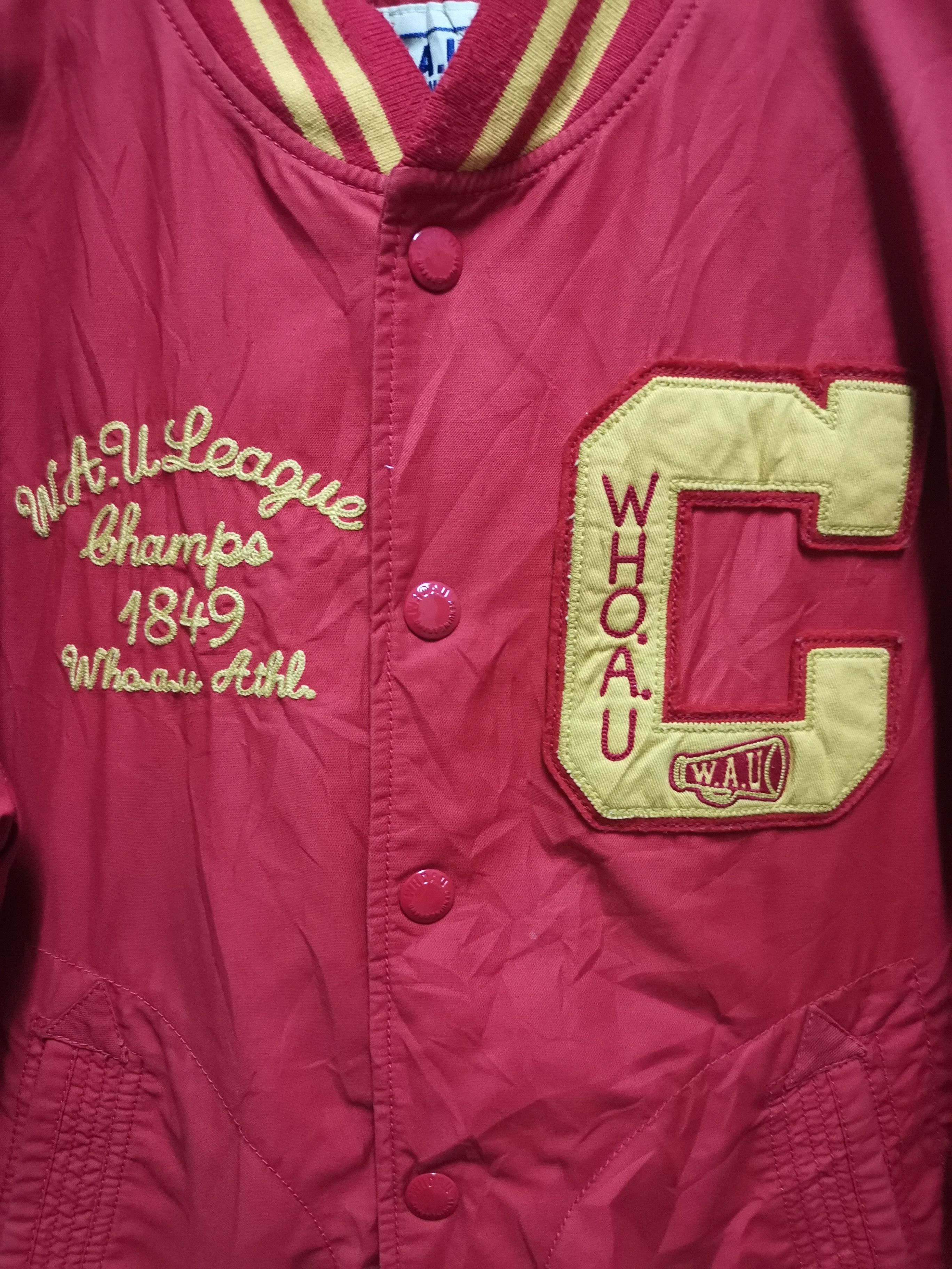 Who A.U. Varsity Jacket Who.A.U Cali Size US M / EU 48-50 / 2 - 5 Thumbnail