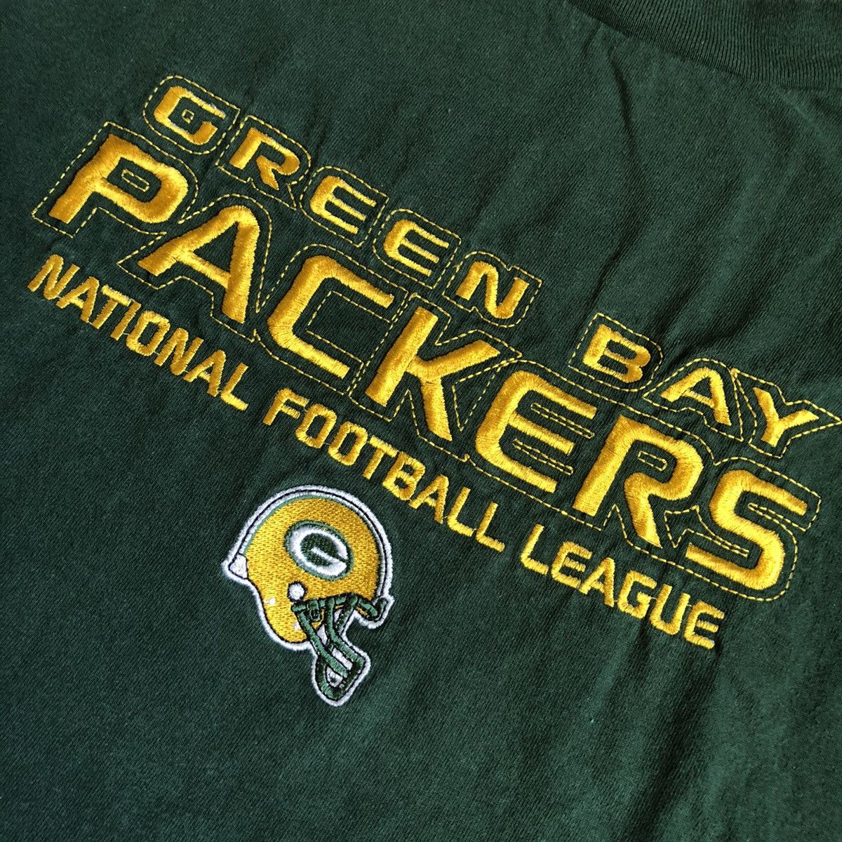 Logo Athletic Vintage 1990s NFL Green Bay Packers Logo Athletic Logo Tee Size US XL / EU 56 / 4 - 3 Thumbnail