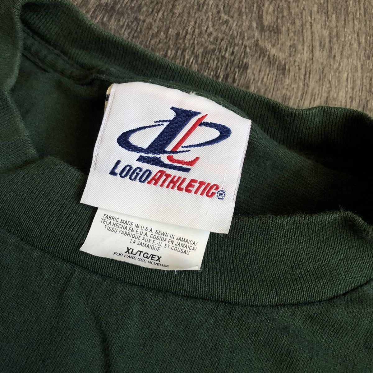 Logo Athletic Vintage 1990s NFL Green Bay Packers Logo Athletic Logo Tee Size US XL / EU 56 / 4 - 5 Thumbnail