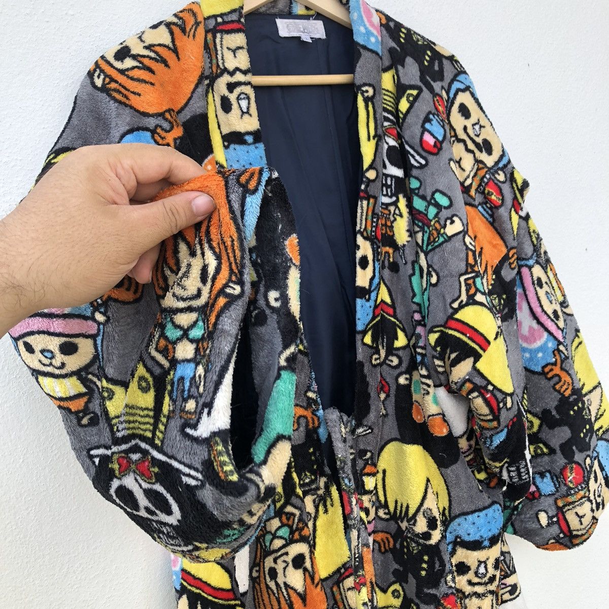 Cartoon Network FULLPRINT ONE PIECE KIMONO JAPAN FLEECE Size US L / EU 52-54 / 3 - 6 Thumbnail