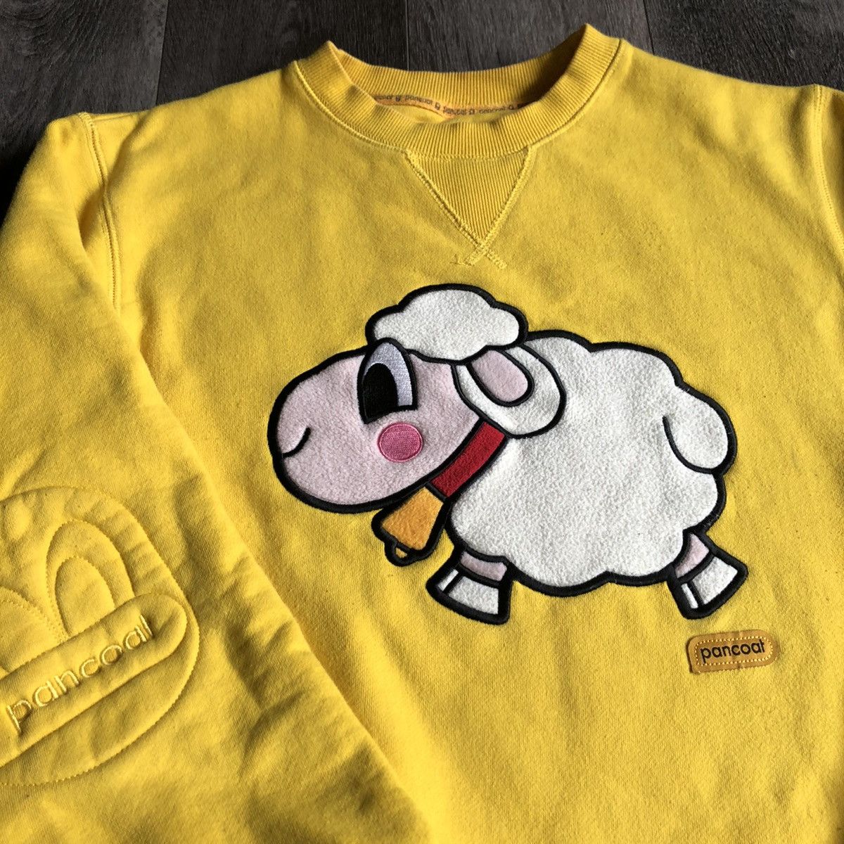 Pancoat Vintage 2000s Pancoat Equipment Sheep Patch Logo Crewneck JP Size US S / EU 44-46 / 1 - 2 Thumbnail