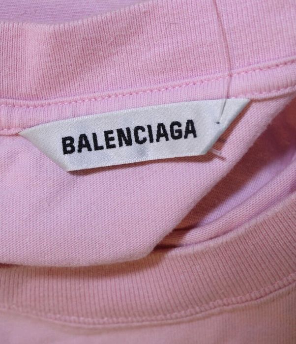 Balenciaga Balenciaga I Love Cats Tee Pink | Grailed