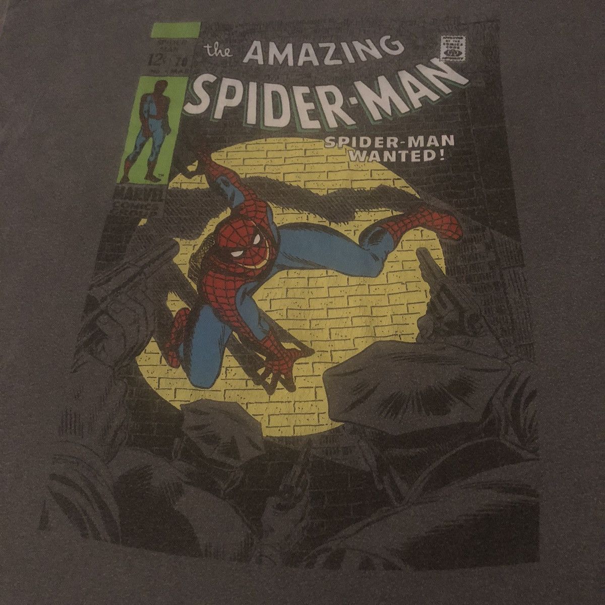 Marvel Comics Vintage The Amazing Spider-Man Retro Comics Graphic Logo Tee Size US XL / EU 56 / 4 - 3 Thumbnail
