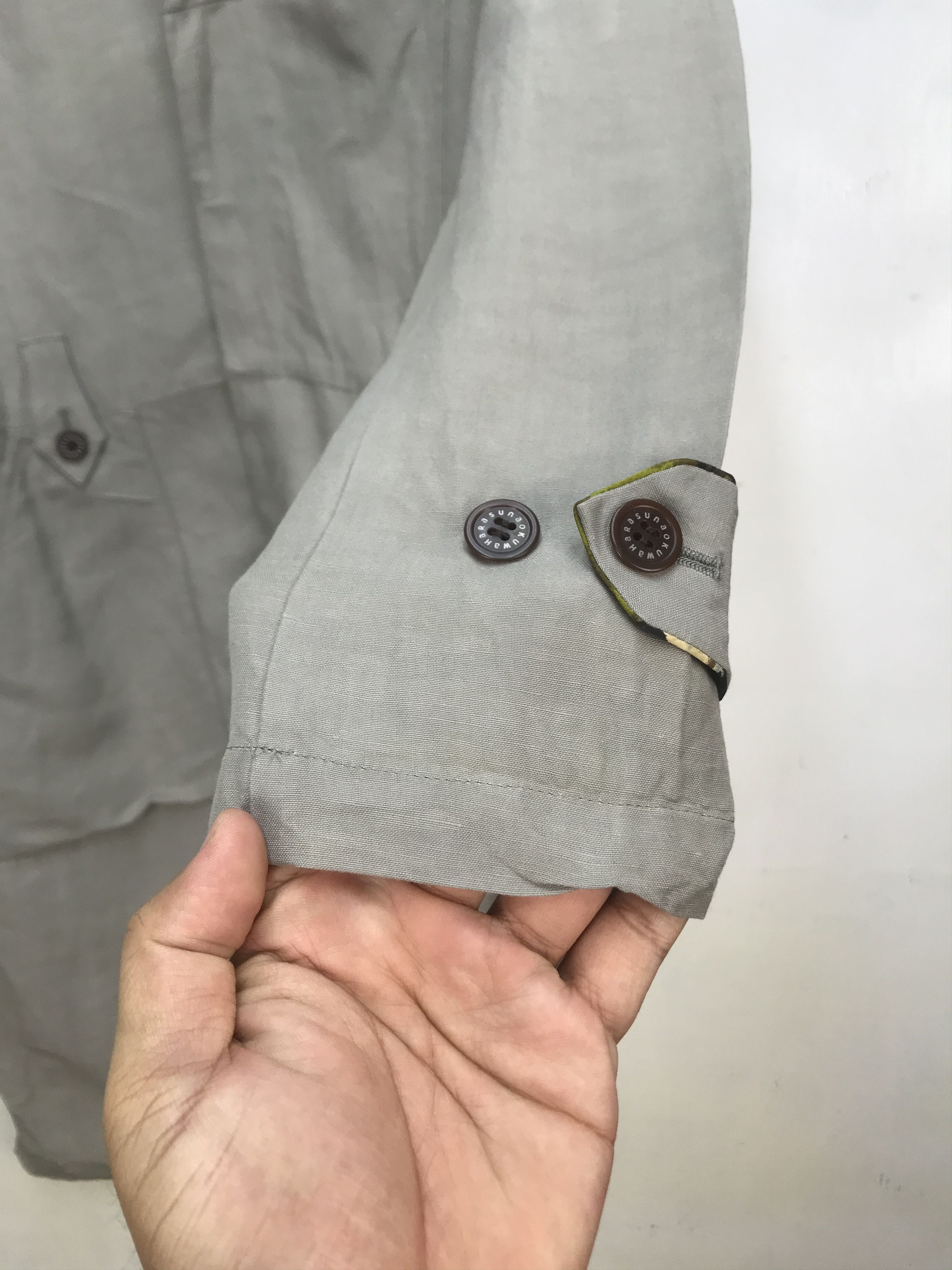 Issey Miyake SUNAOKUWAHARA ISSEY MIYAKE NICE DESIGN LINEN/RAYON OVERCOAT Size US M / EU 48-50 / 2 - 7 Thumbnail
