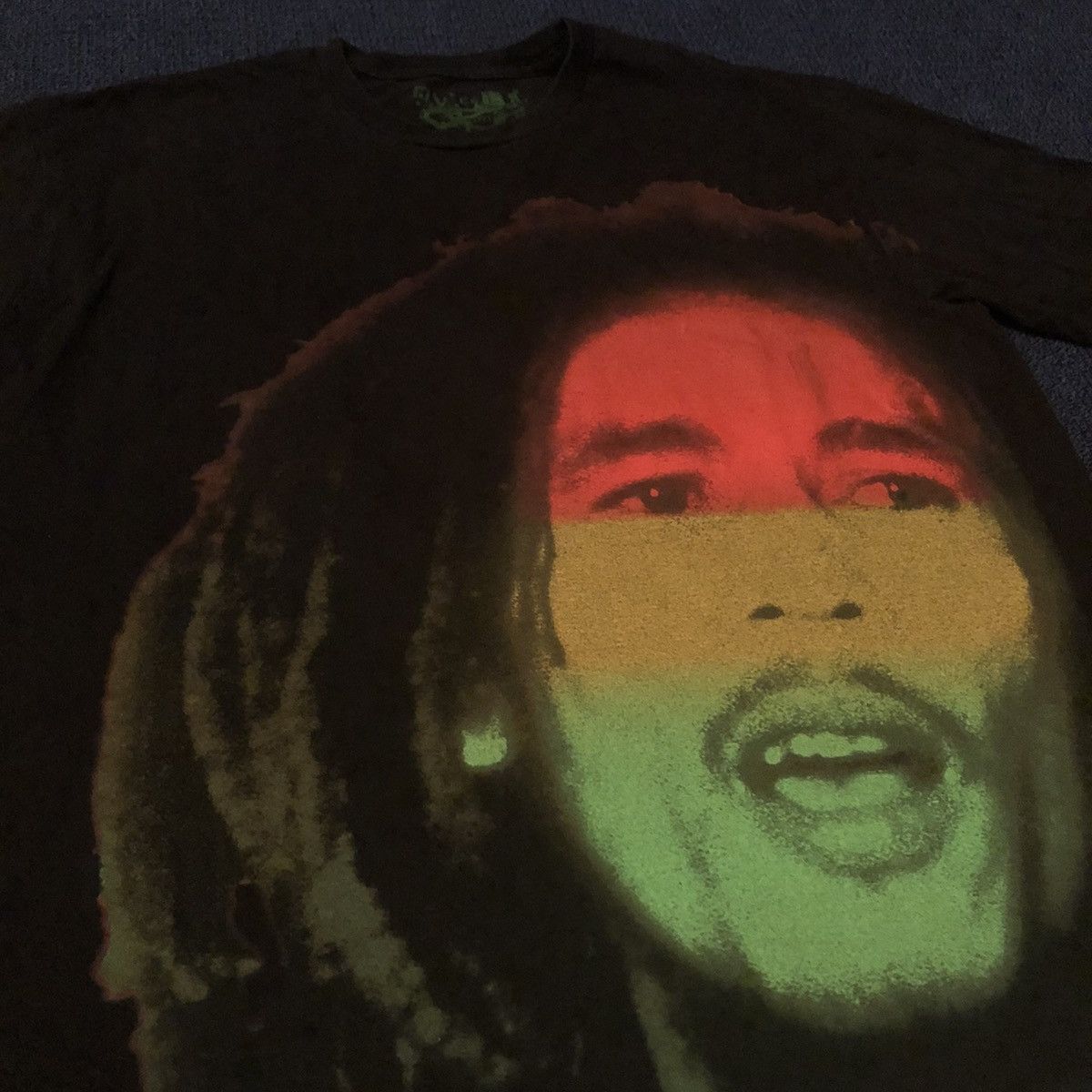 Bob Marley Vintage 2000s Bob Marley Big Face Movie Graphic Logo T Shirt Size US L / EU 52-54 / 3 - 3 Thumbnail